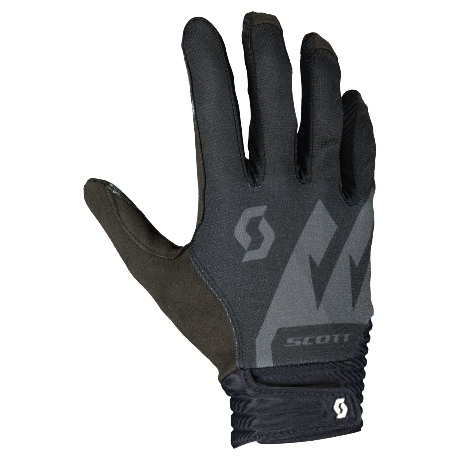 Imagen 1 de Guante de ciclismo unisex DH FACTORY LF Scott - Negro Negro