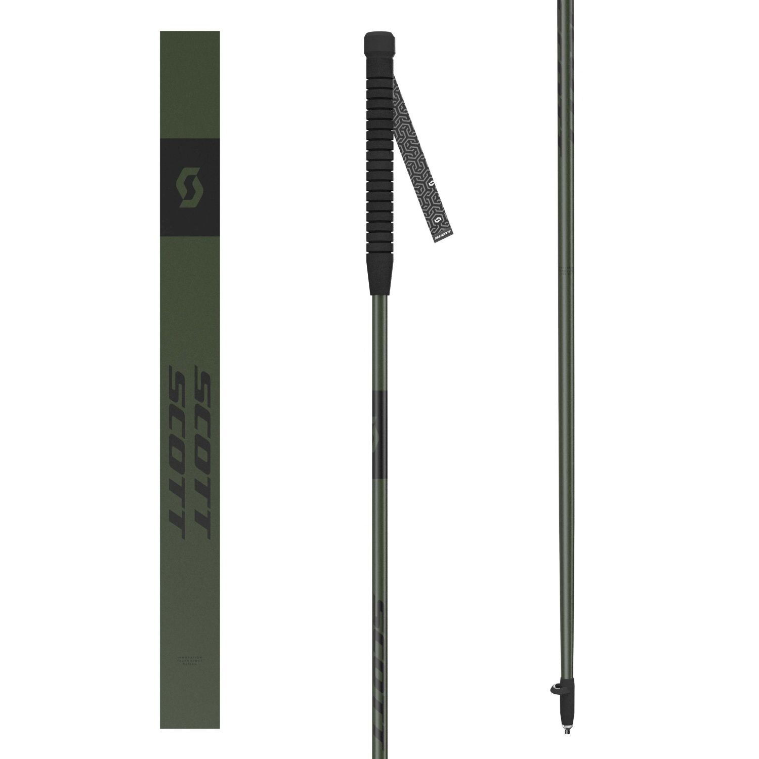 Imagen 1 de Bastones de trail running TRAIL ULTRA ALU (1 par) Scott - Verde Verde