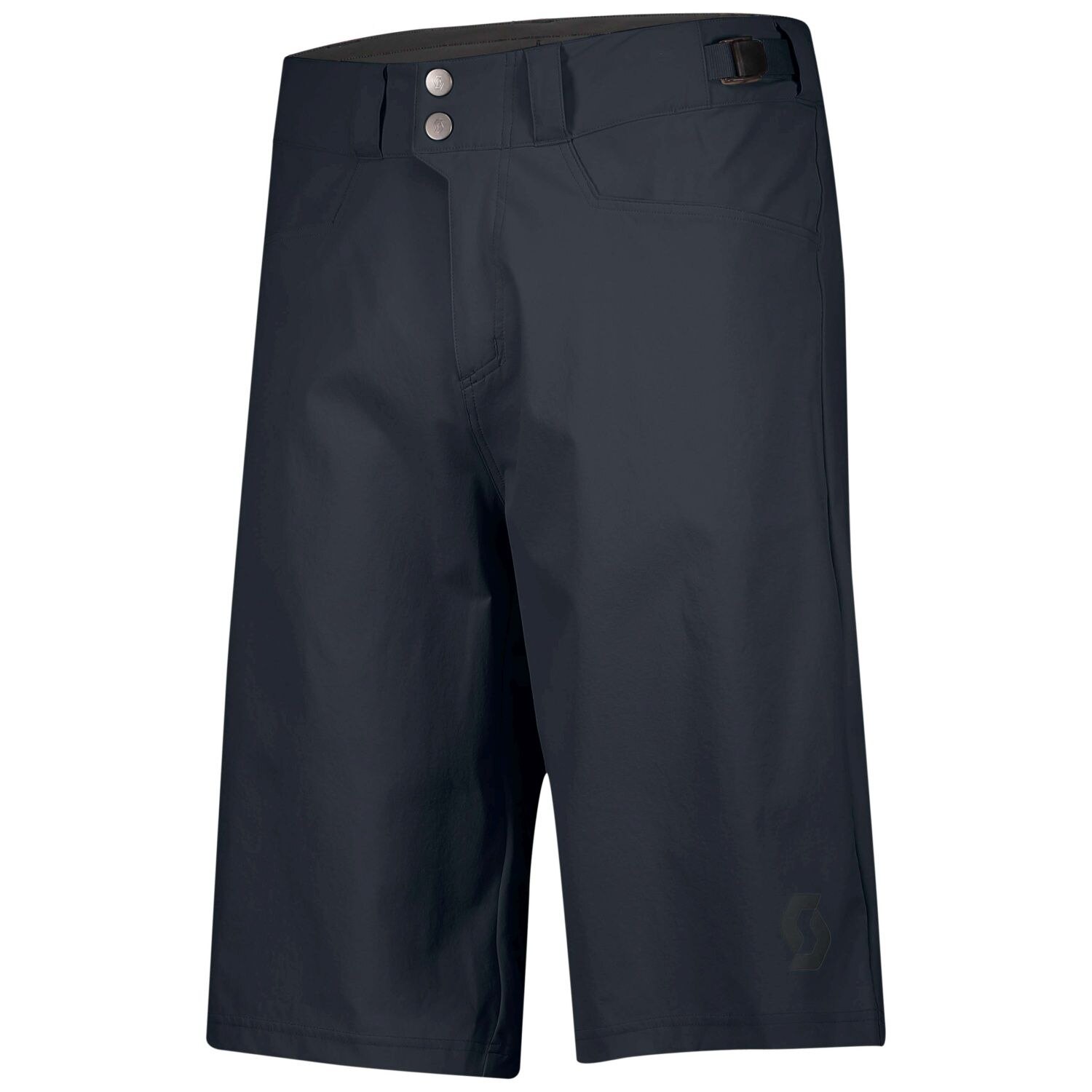 Culotte de ciclismo de hombre TRAIL FLOW con badana Scott - Azul marino Azul marino-1