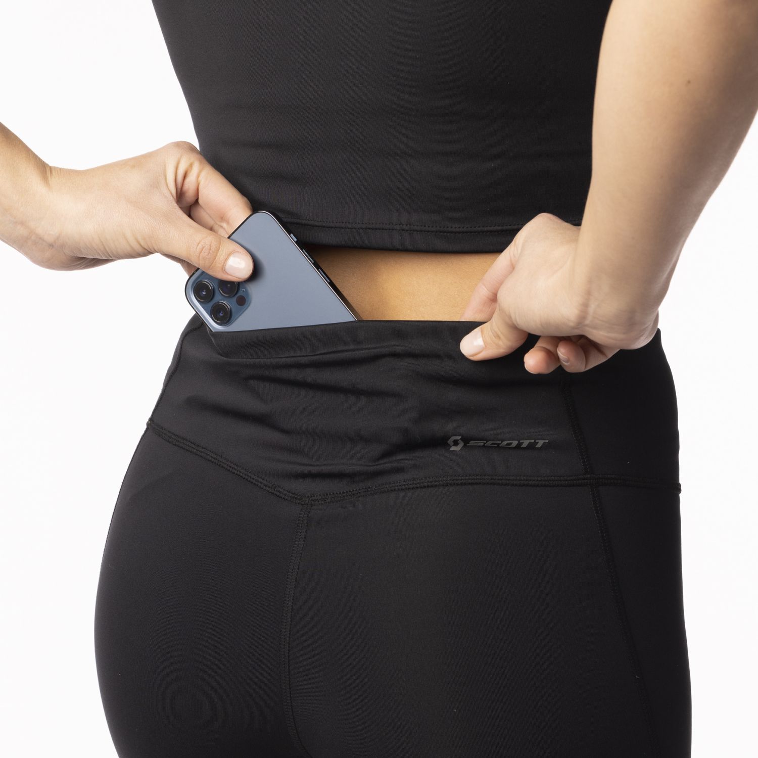 Malla de running de mujer ENDURANCE Scott - Negro Negro-5