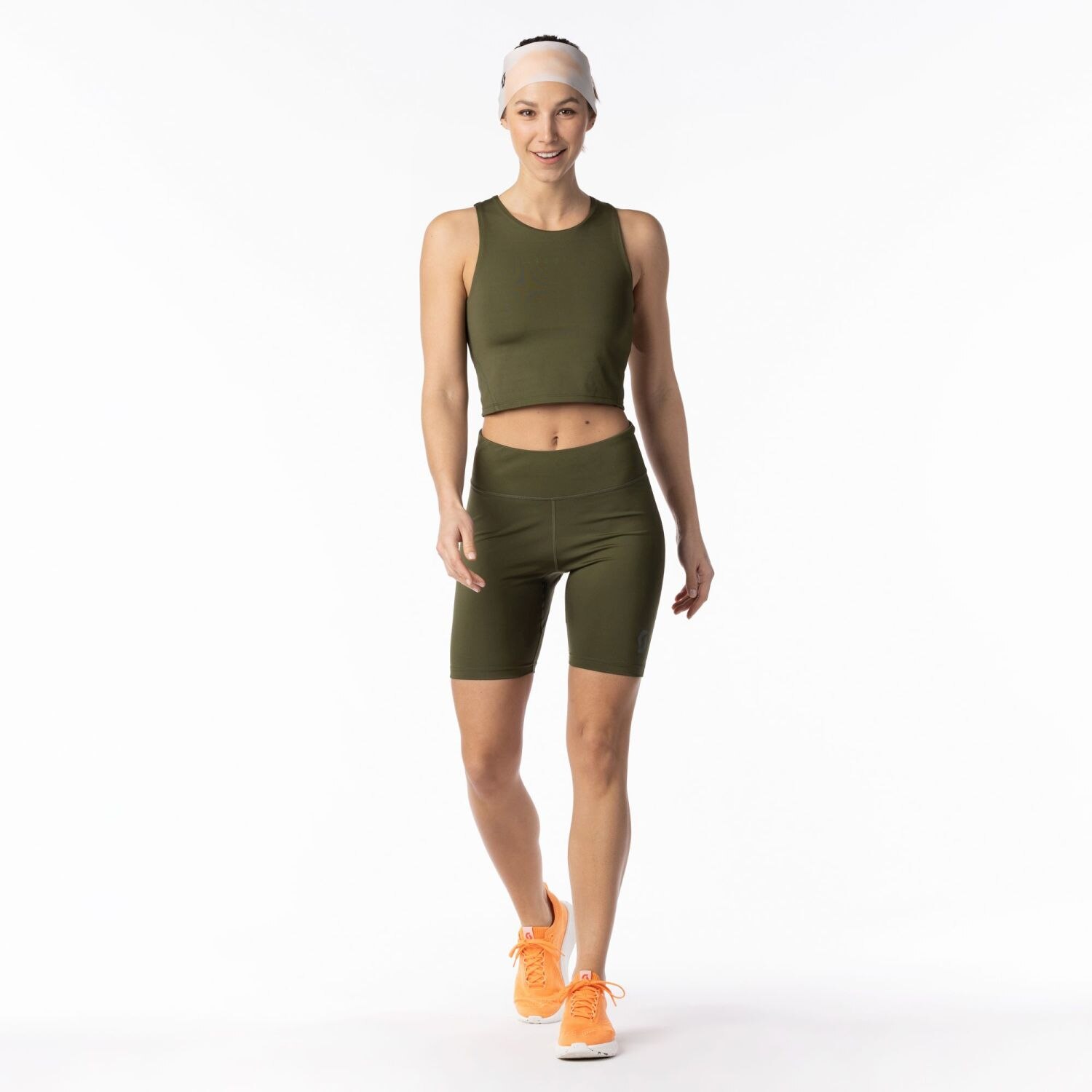 Malla de running de mujer ENDURANCE Scott - Verde Verde-3