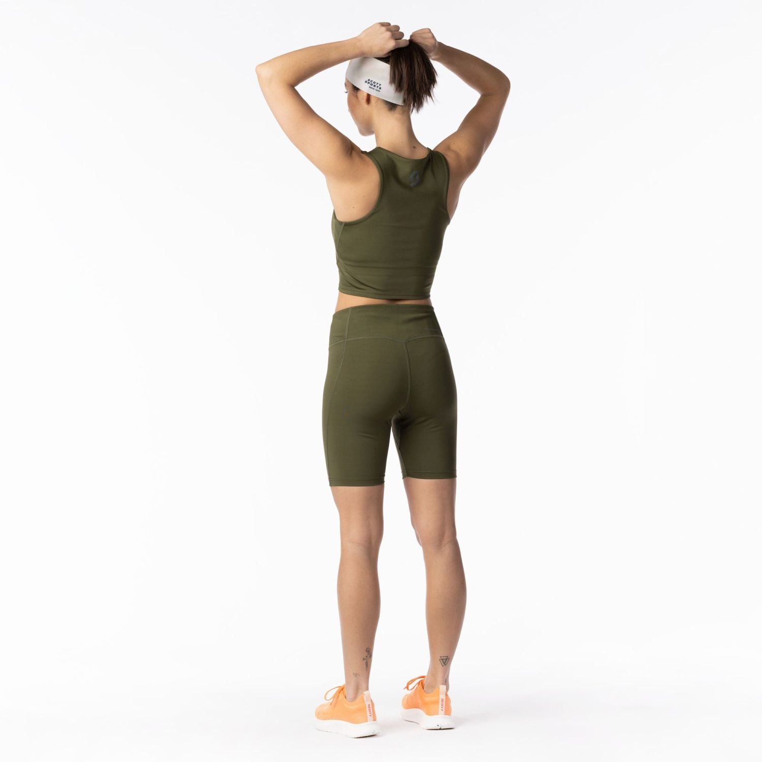 Malla de running de mujer ENDURANCE Scott - Verde Verde-5
