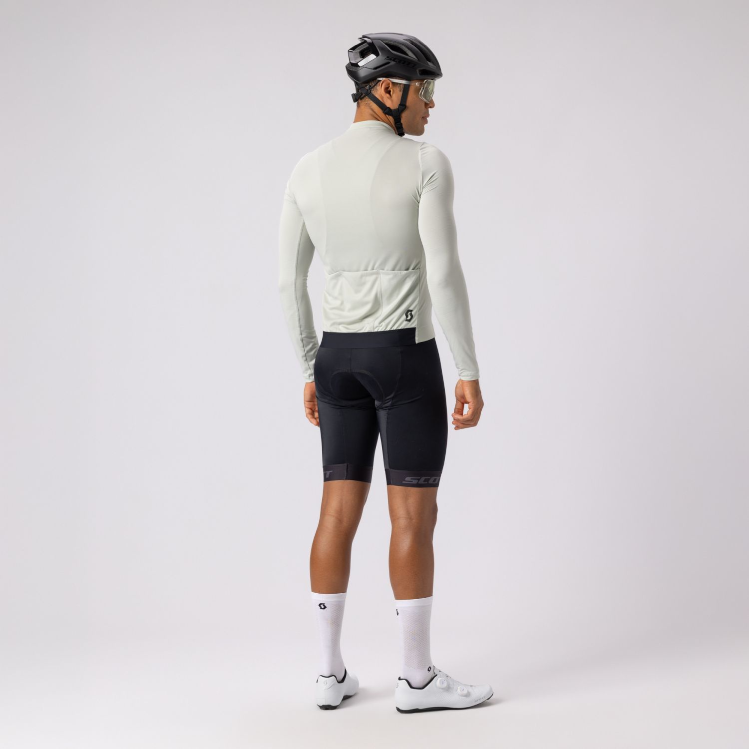 Culotte de ciclismo de hombre RC PRO +++ Scott Negro / Gris Negro / Gris-3