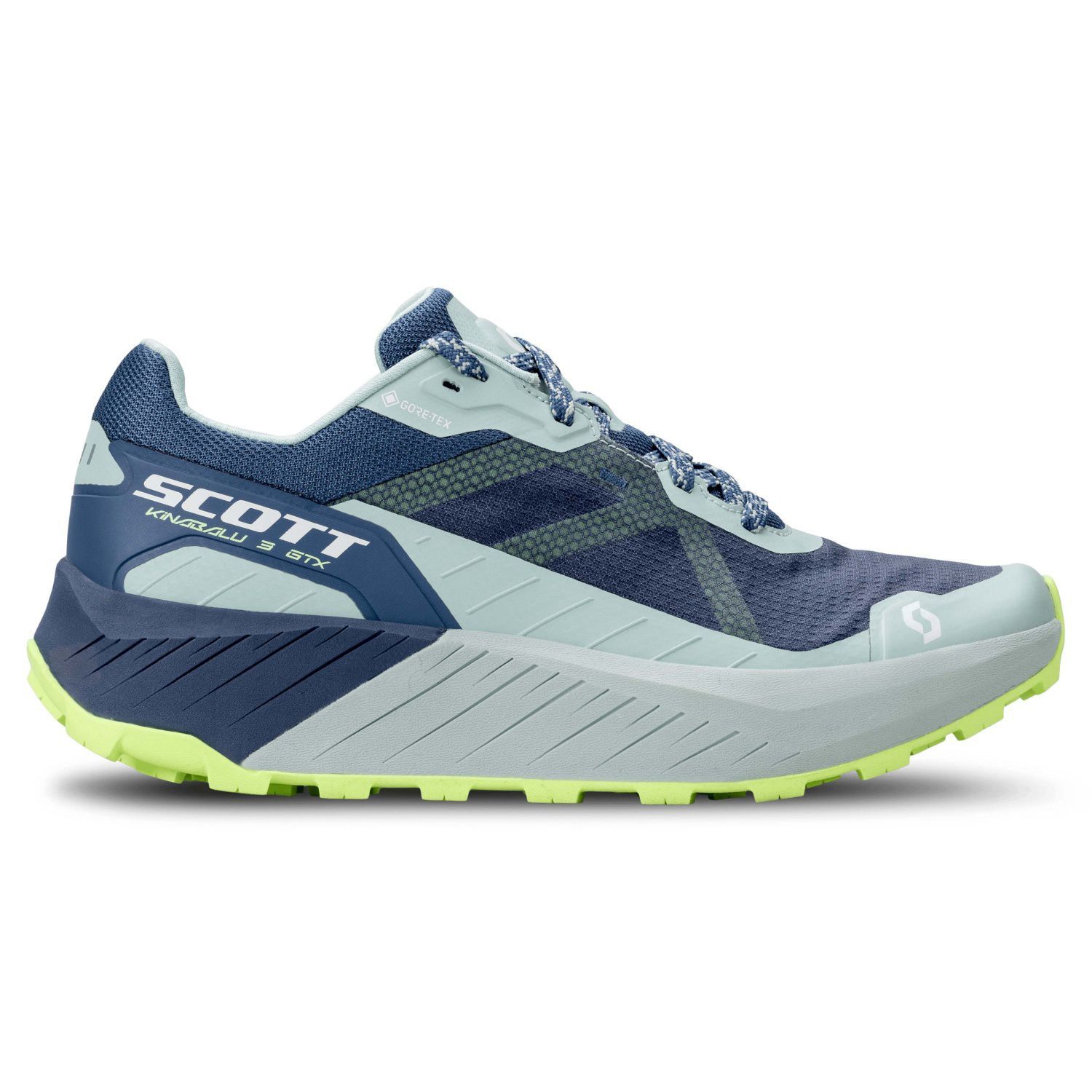 Zapatillas de trail running de mujer KINABALU 3 Gore-Tex Scott - Azul Turquesa Azul Turquesa-1
