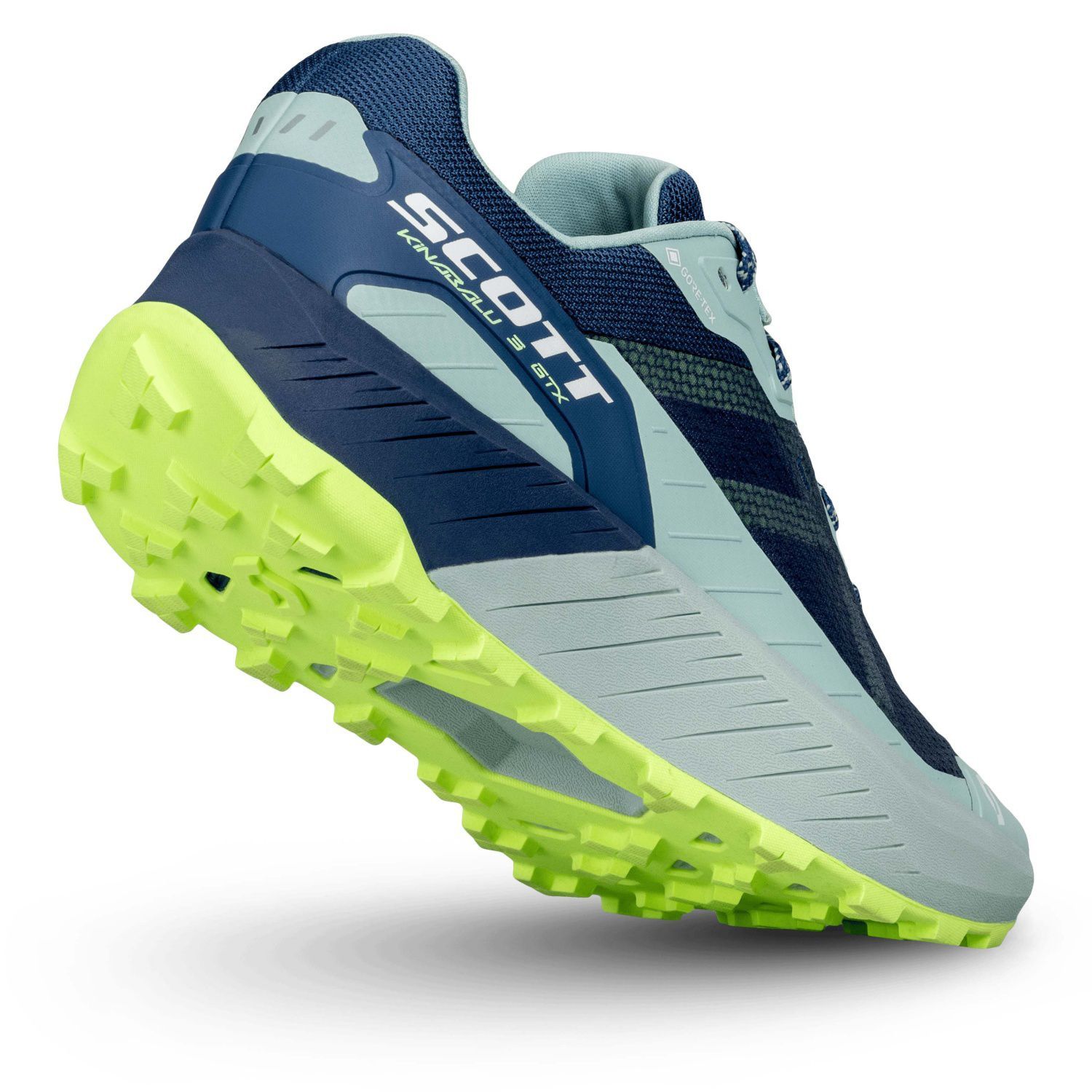 Zapatillas de trail running de mujer KINABALU 3 Gore-Tex Scott - Azul Turquesa Azul Turquesa-4