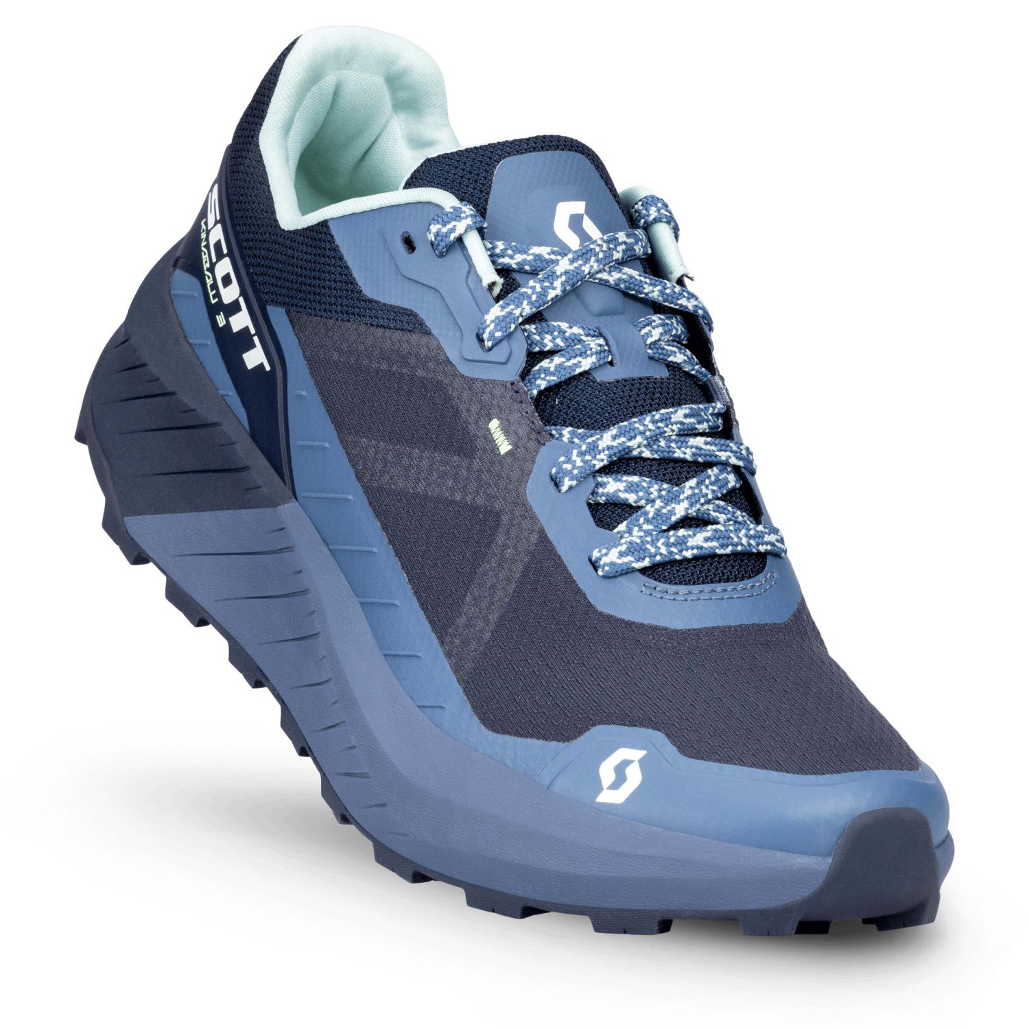 Zapatillas de trail running de mujer KINABALU 3 Scott - Azul Turquesa Azul oscuro-3