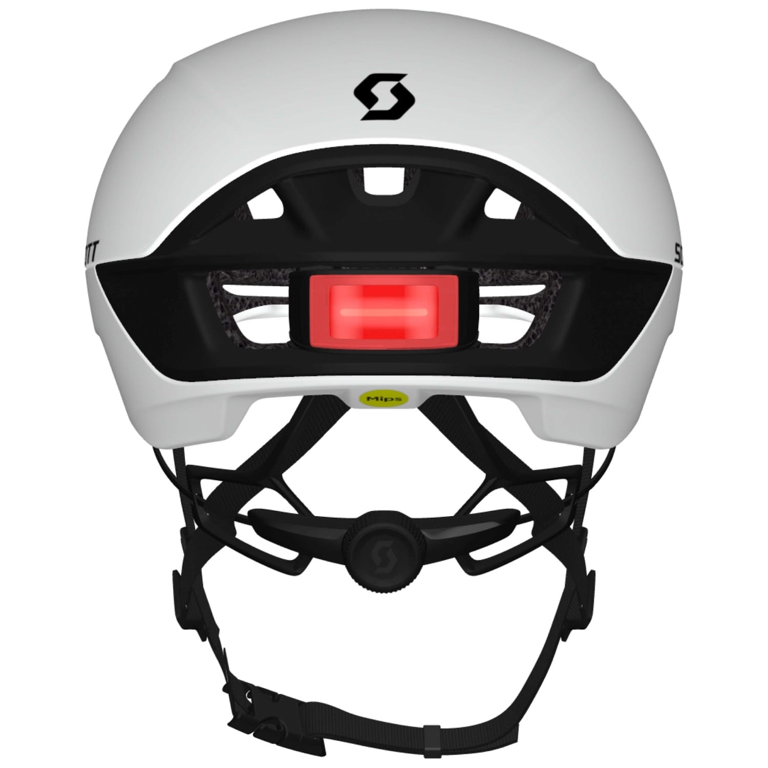 Casco de ciclismo carretera CADENCE PLUS (CE) Scott - Blanco Blanco-4