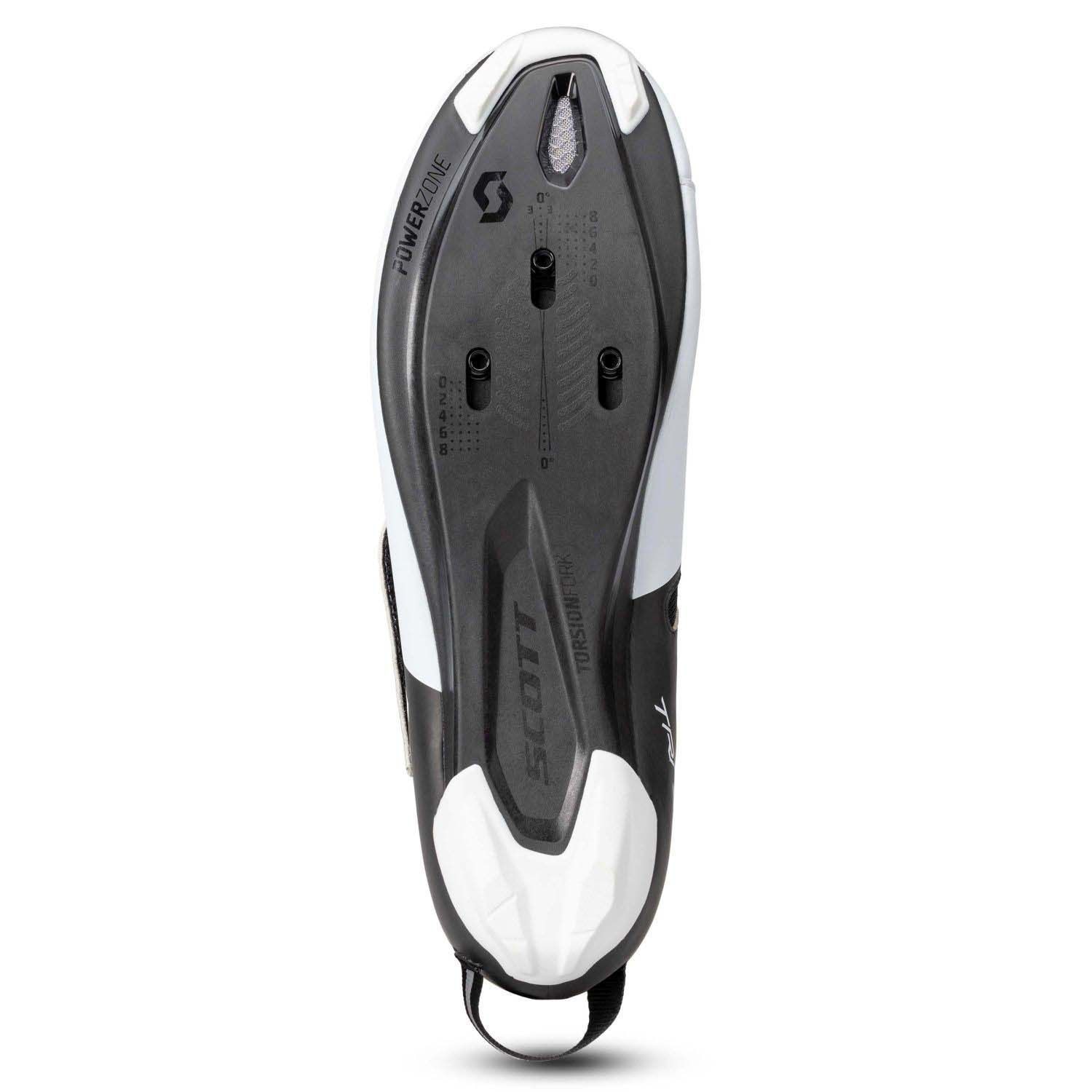 Imagen 2 de Zapatillas de ciclismo de hombre ROAD TRI SPRINT Scott - Blanco Blanco