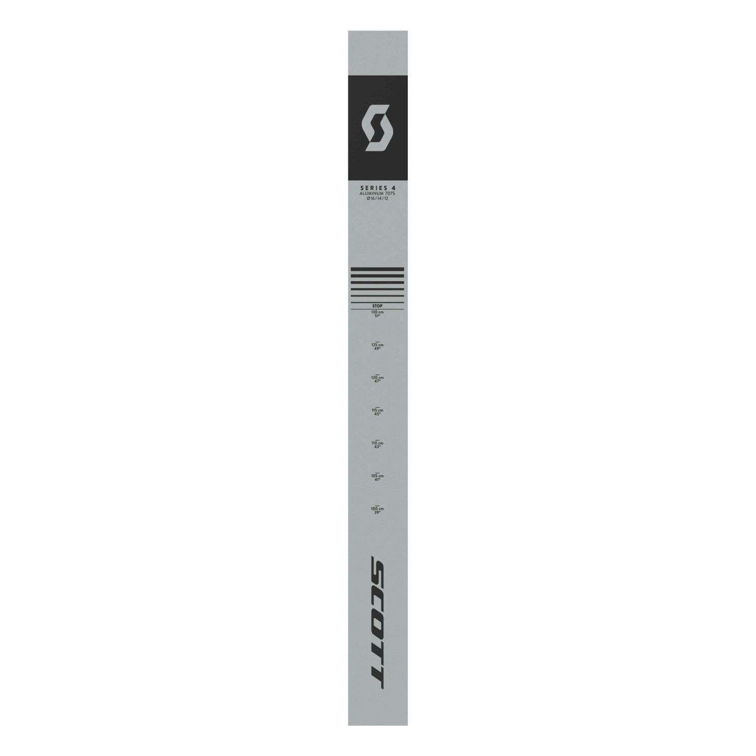 Imagen 3 de Bastones de montaña TREK ALU (1 par) Scott - Gris Gris