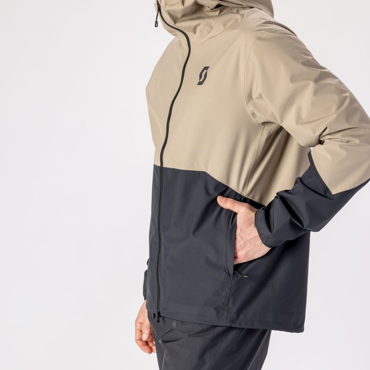 Imagen 6 de Chaqueta impermeable de hombre EXPLORAIR LIGHT DRYO 2.5L Scott - Beige Beige