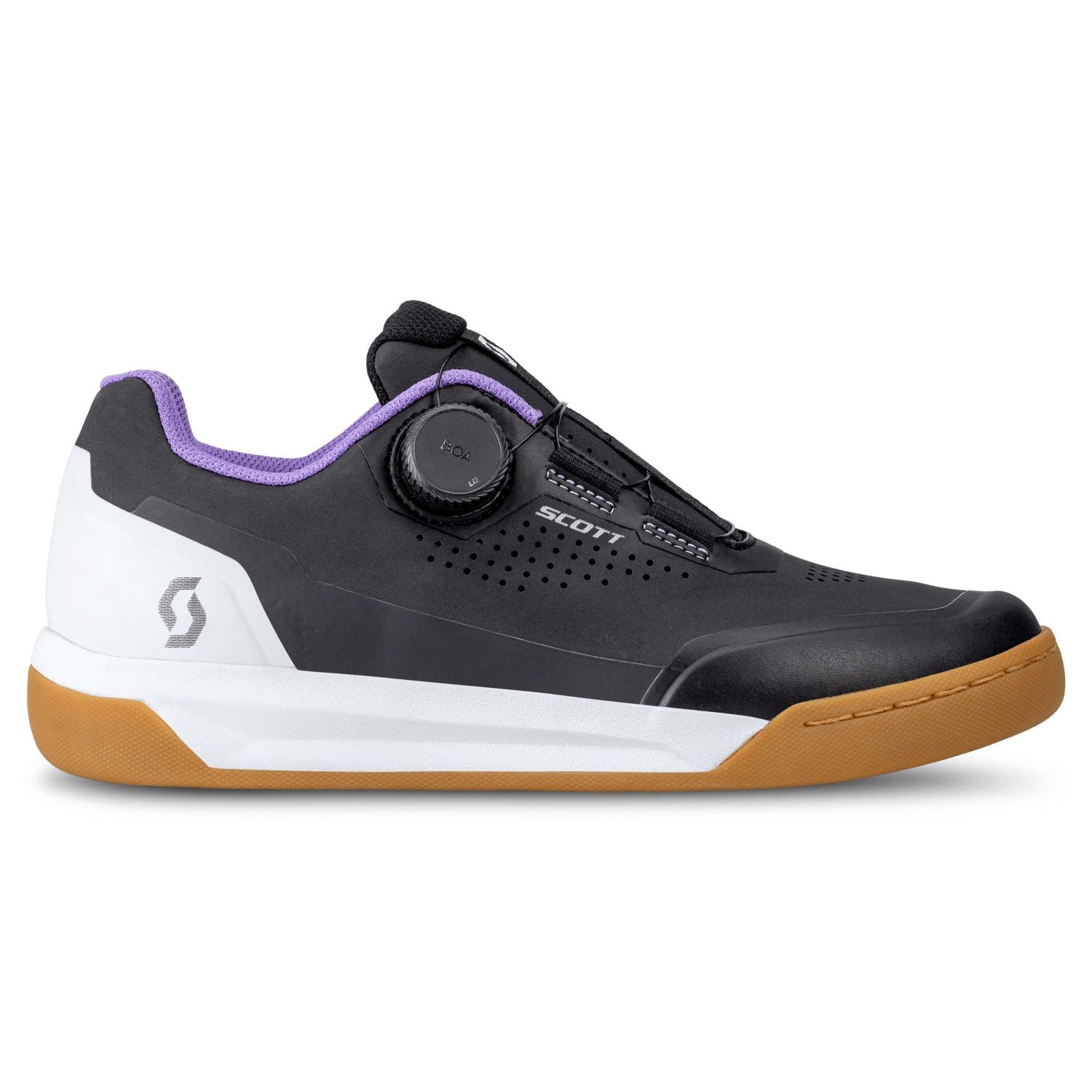 Zapatillas de ciclismo de mujer MTB VOLT EVO BOA Pedales planos Scott - Negro Negro-4