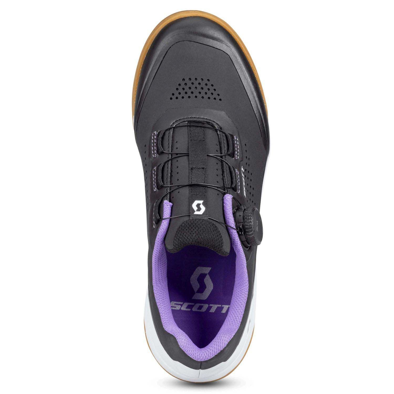 Zapatillas de ciclismo de mujer MTB VOLT EVO BOA Pedales planos Scott - Negro Negro-6