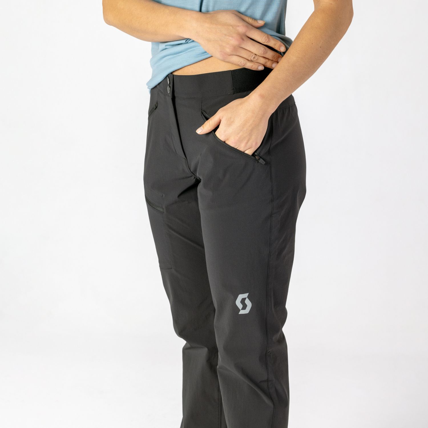 Pantalón de montaña de mujer EXPLORAIR LIGHT Scott - Negro Negro-6