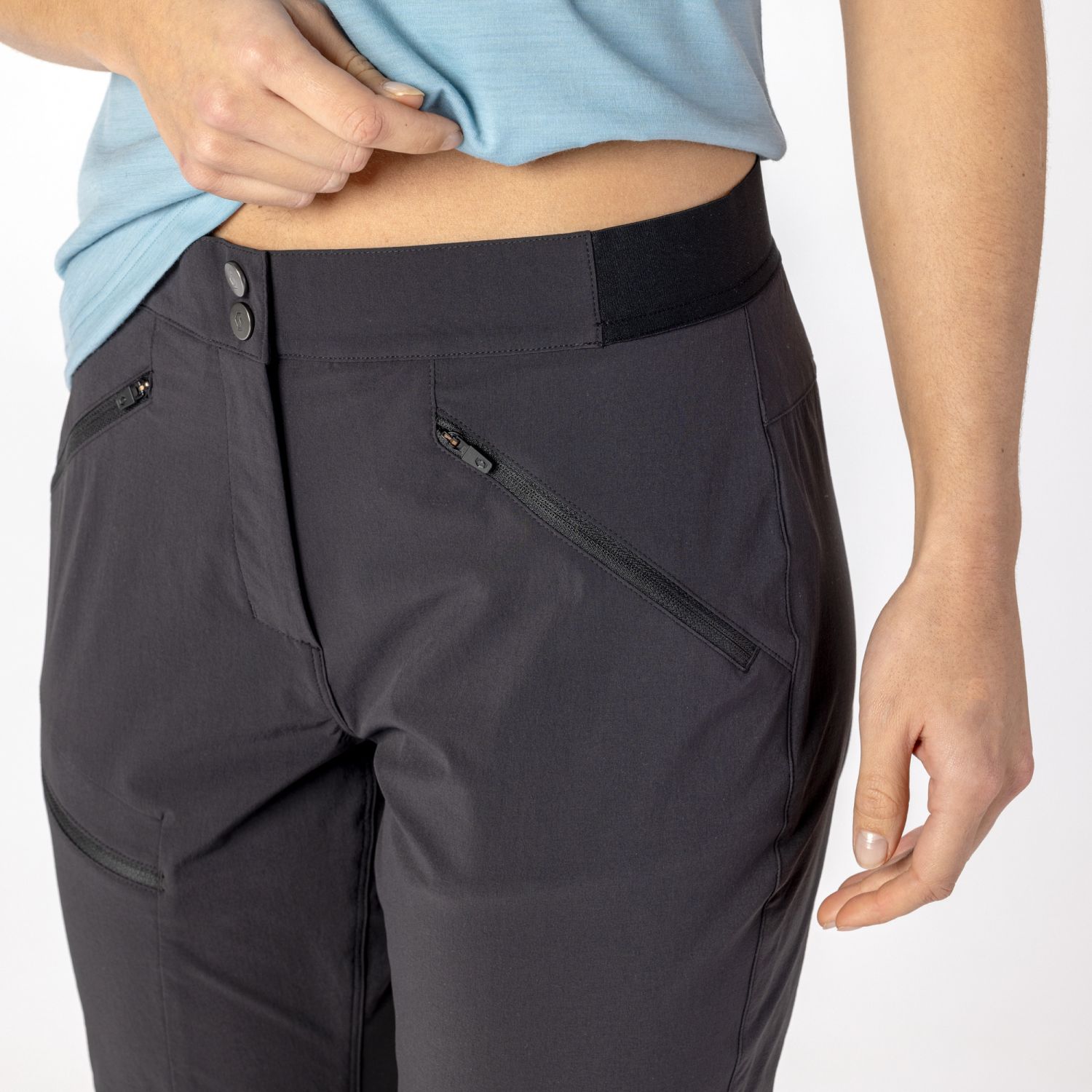 Pantalón de montaña de mujer EXPLORAIR LIGHT Scott - Negro Negro-7