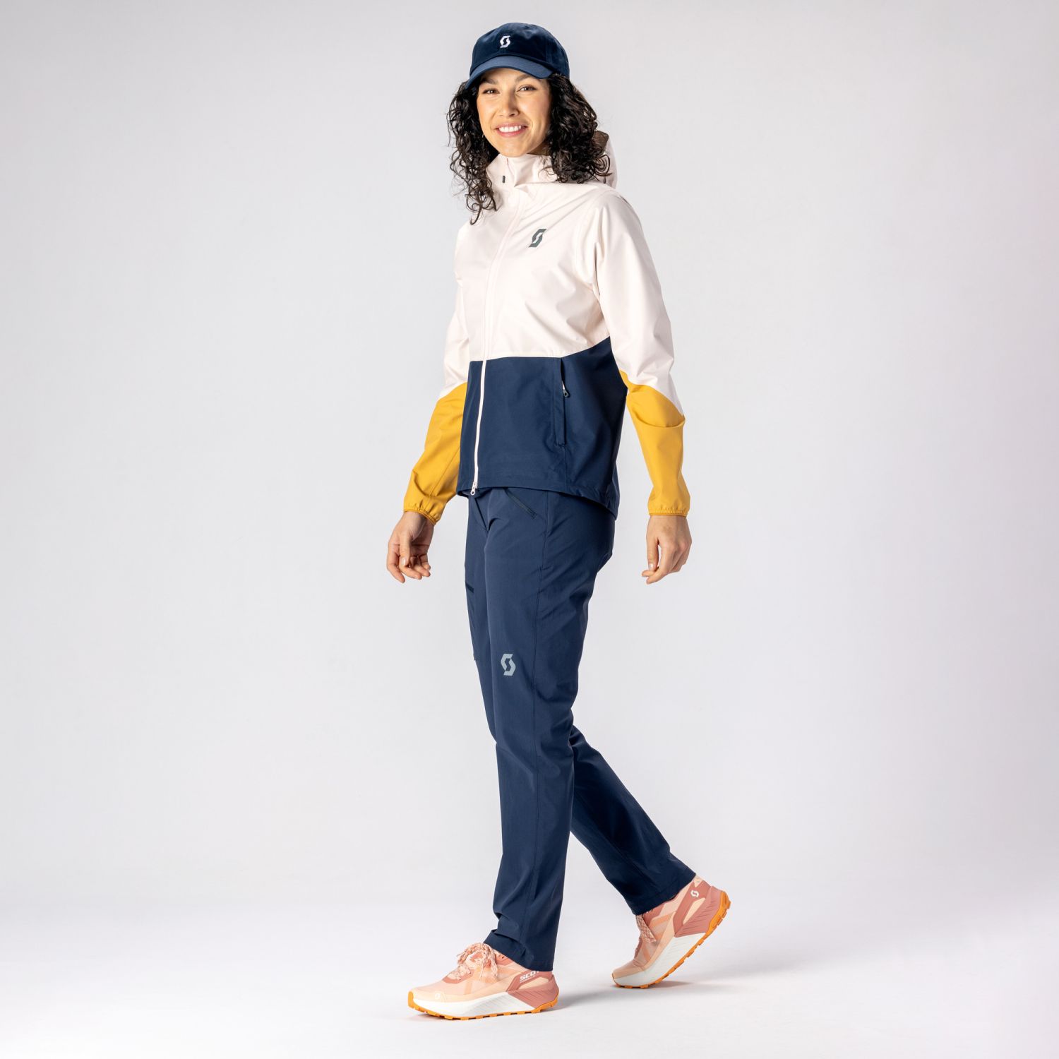 Pantalón de montaña de mujer EXPLORAIR LIGHT Scott - Azul marino Azul marino-3