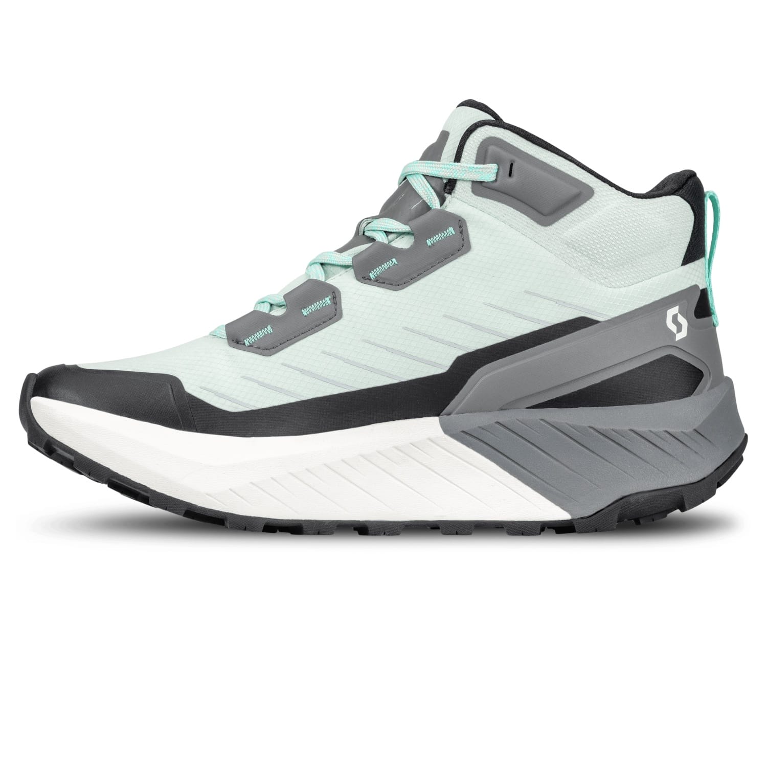Imagen 4 de Zapatilla de montaña de mujer KINABALU 3 MID Gore-Tex Scott - Verde claro Verde claro
