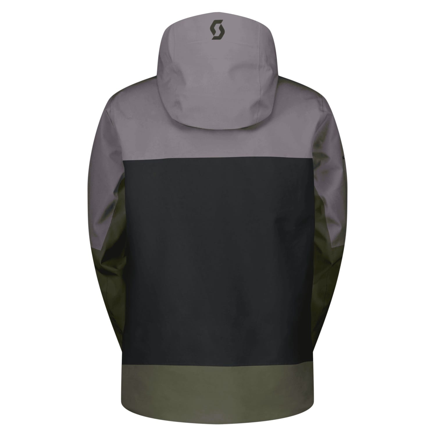 Chaqueta de montaña de hombre EXPLORAIR 3L Scott - Verde morado Verde morado-2