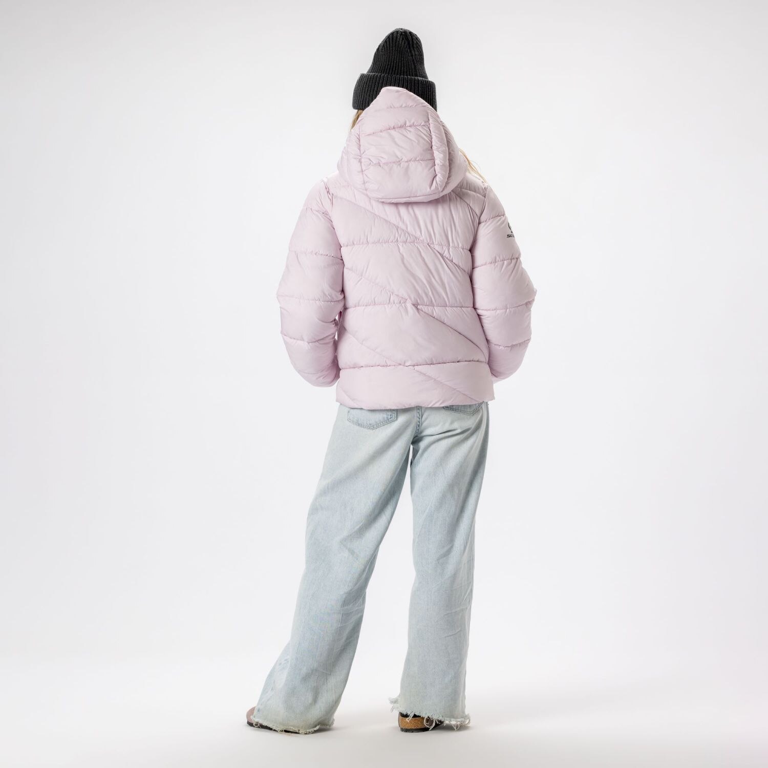 Imagen 4 de Chaqueta de fibra sintética de mujer INSULOFT WARM Scott - Rosa Rosa