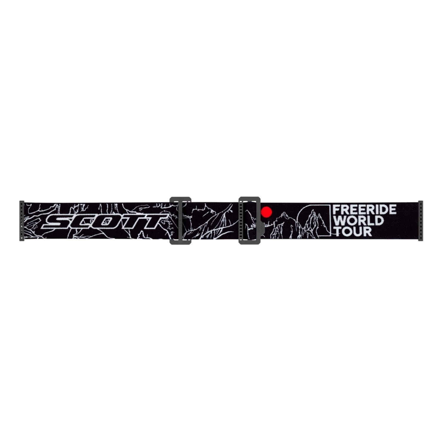 Imagen 3 de Máscara de esquí y snow SHIELD edición limitada FWT lente S2 Scott - Negro Negro