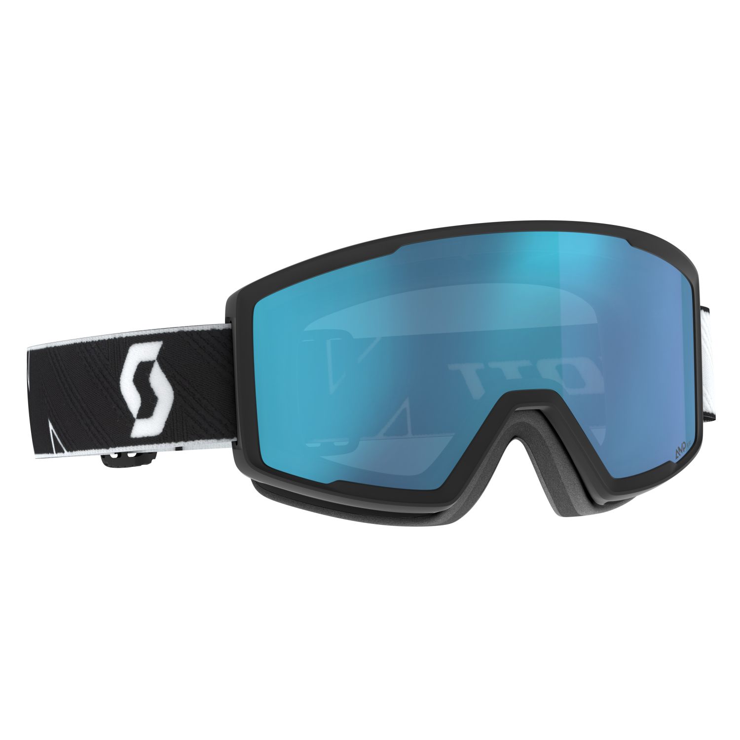 Máscara de esquí y snow FACTOR PRO lente S1 Scott - Negro Negro-1