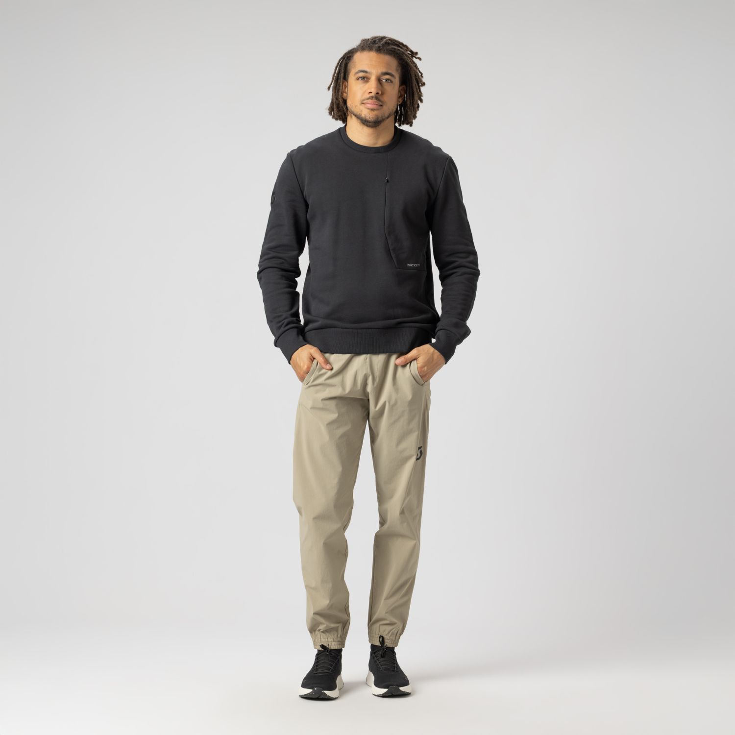 Imagen 3 de Sudadera de hombre CREWNECK Scott - Marrón Marrón