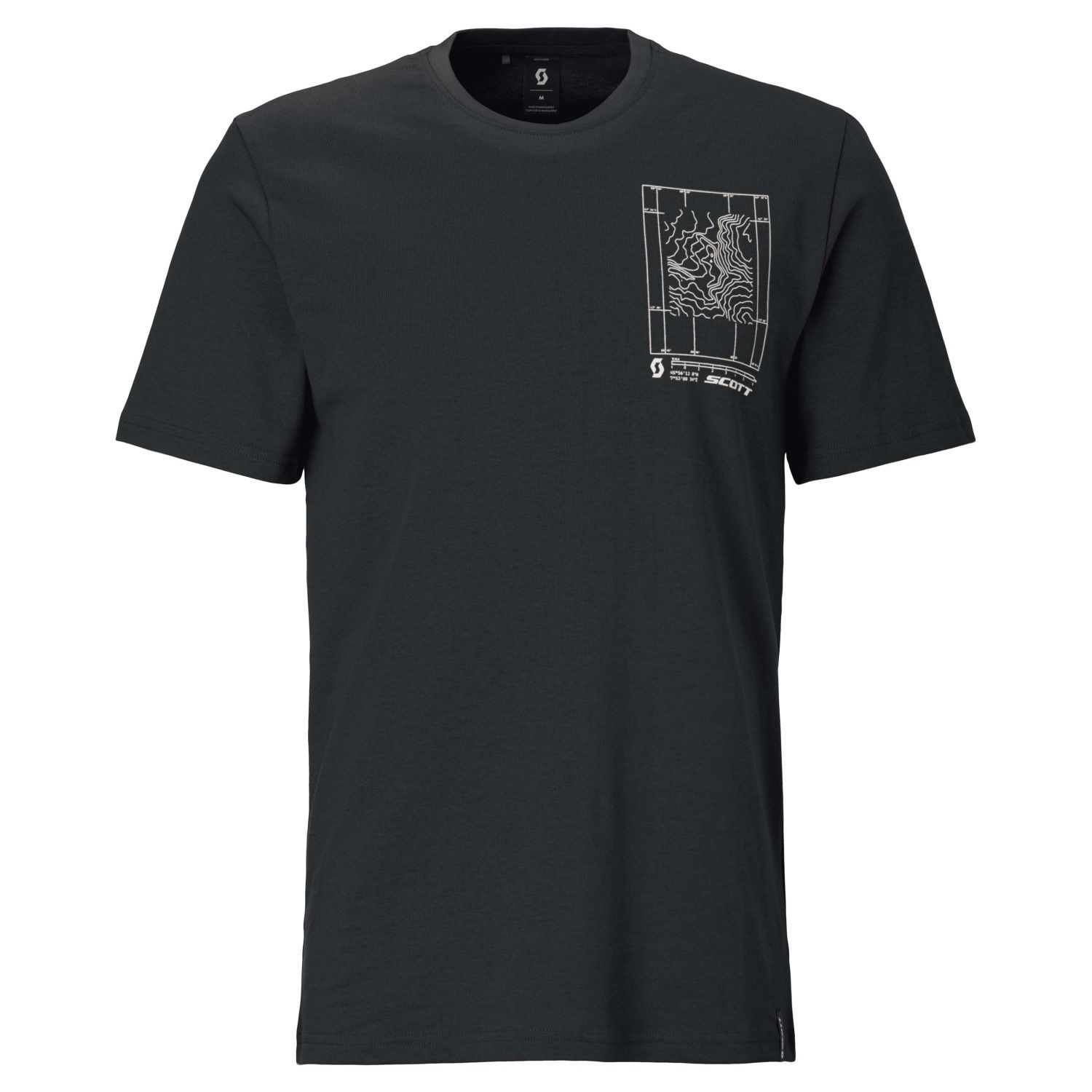 Imagen 0 de Camiseta de hombre CASUAL SS Scott Negro
