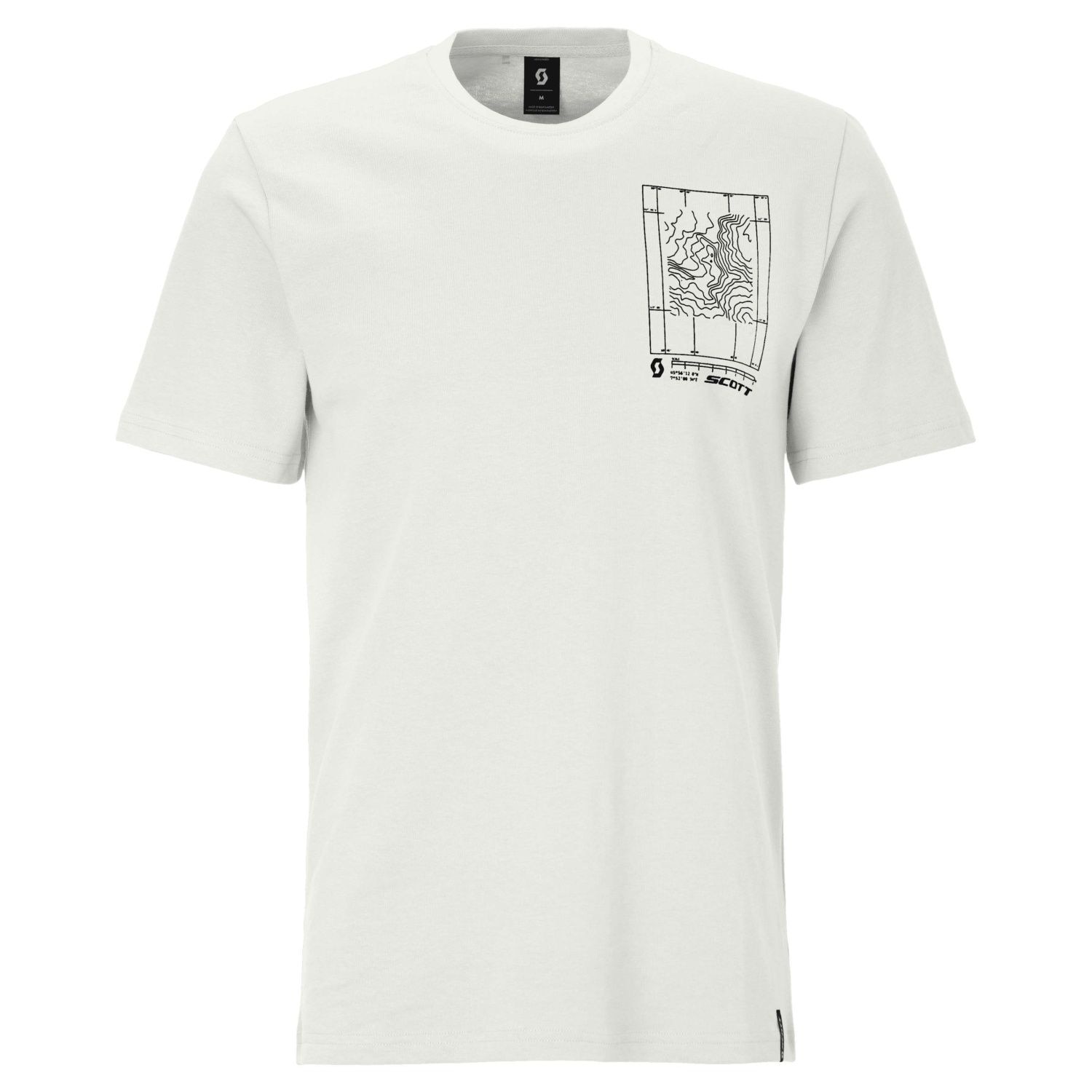 Camiseta de hombre CASUAL SS Scott - Blanco Blanco-1