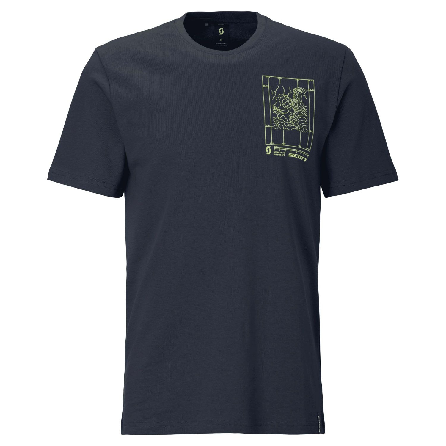 Camiseta de hombre CASUAL SS Scott - Azul marino Azul marino-1