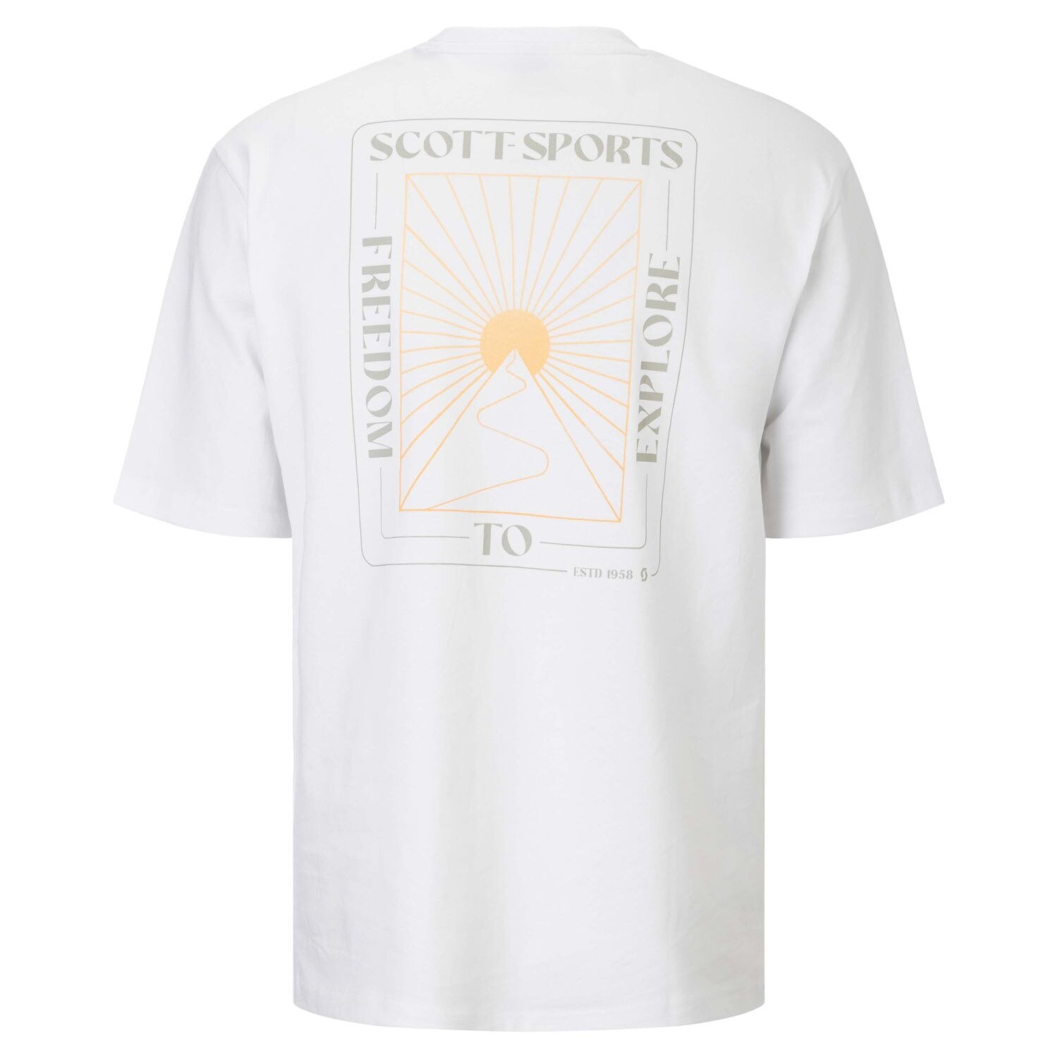 Camiseta de hombre GRAPHIC SS Scott - Blanco Blanco-2