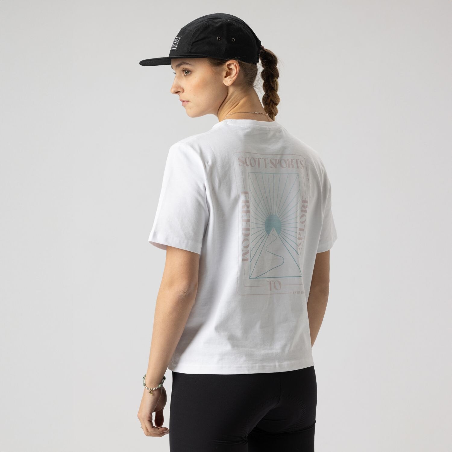 Camiseta de mujer GRAPHIC SS Scott - Blanco Blanco-6