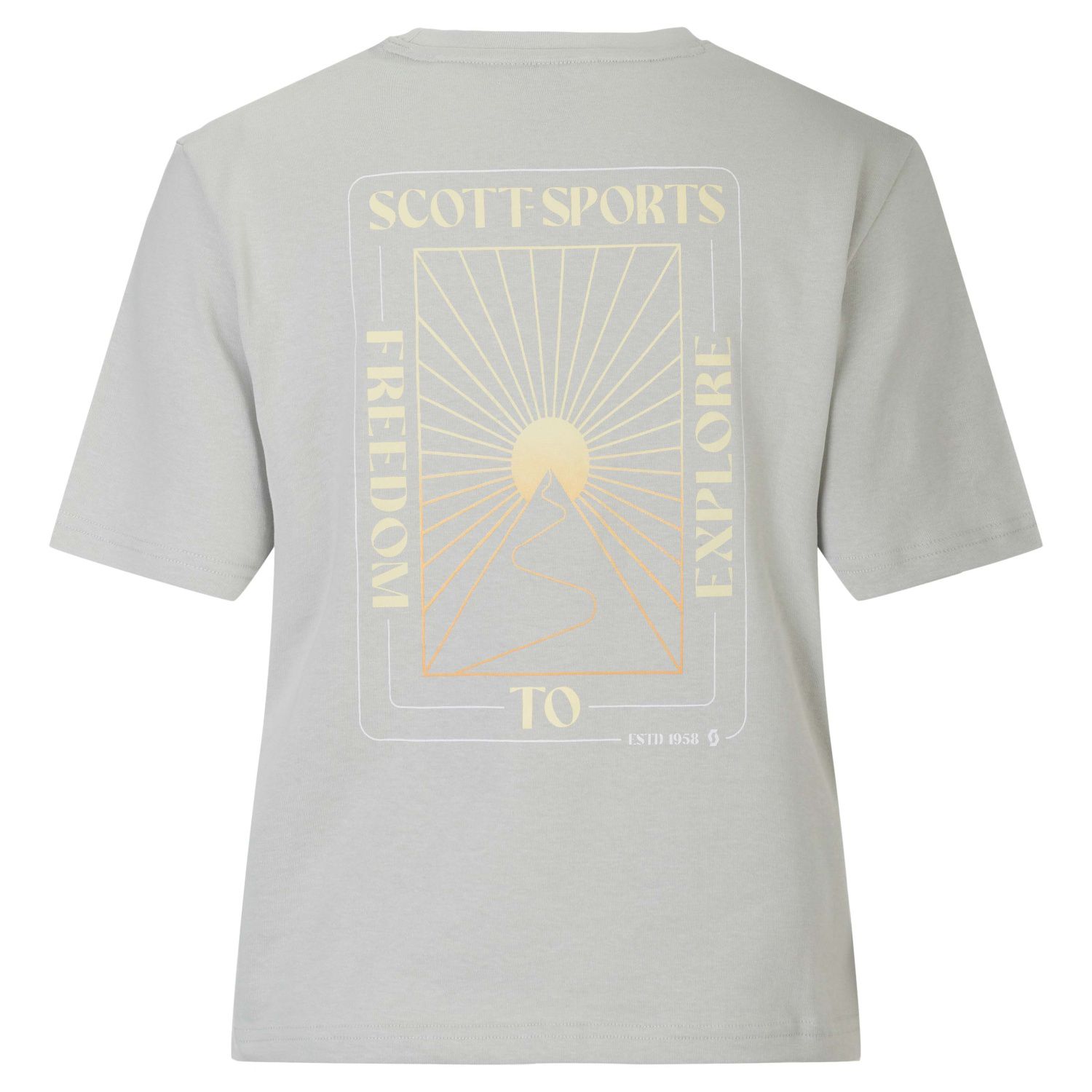 Camiseta de mujer GRAPHIC SS Scott - Gris claro Gris claro-2