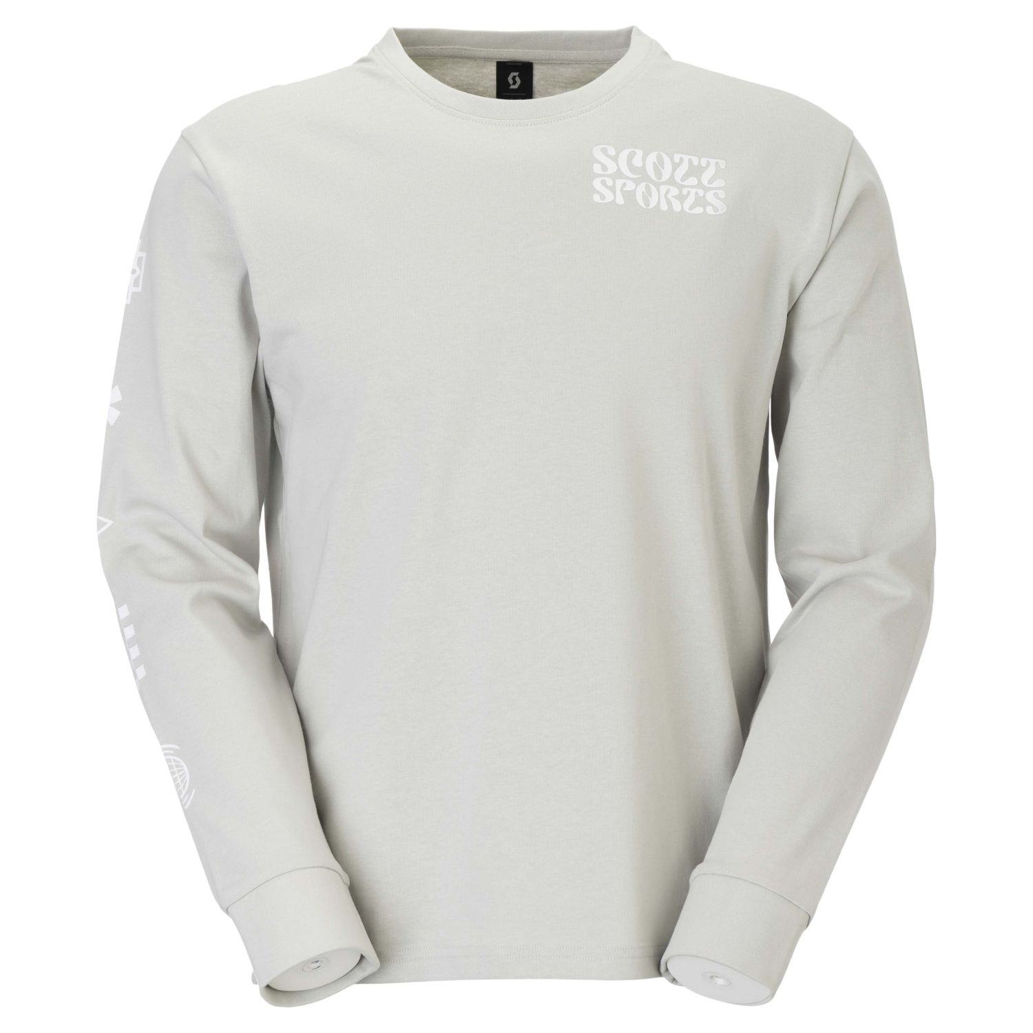 Imagen 0 de Camiseta unisex GRAPHIC LS Scott Gris claro