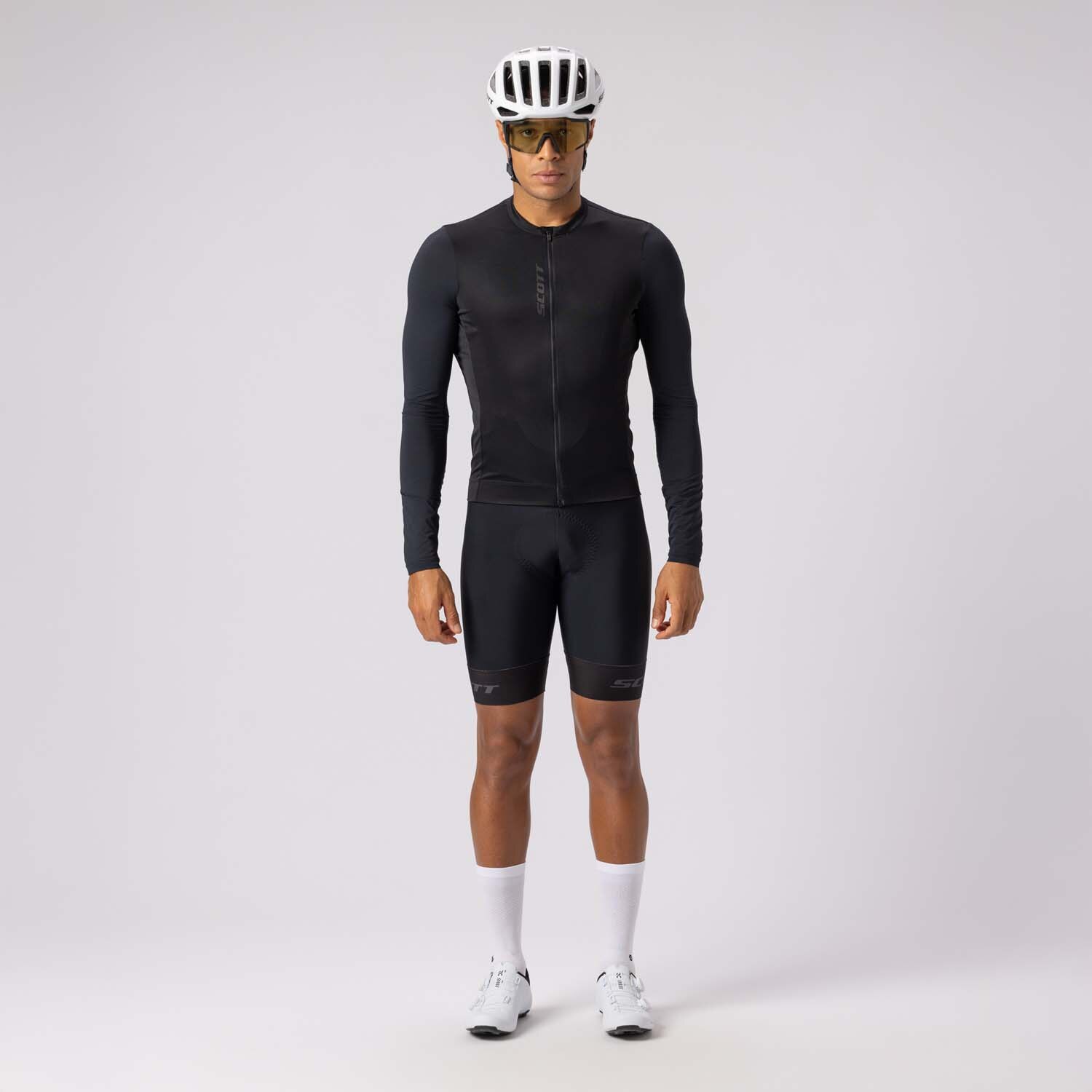Maillot de ciclismo de hombre PRO LS Scott - Negro Negro-3