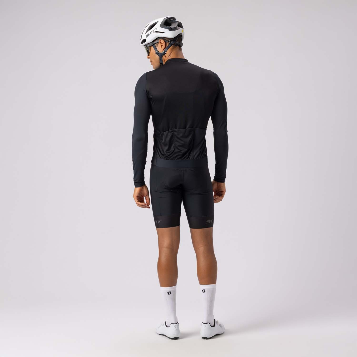 Maillot de ciclismo de hombre PRO LS Scott - Negro Negro-4