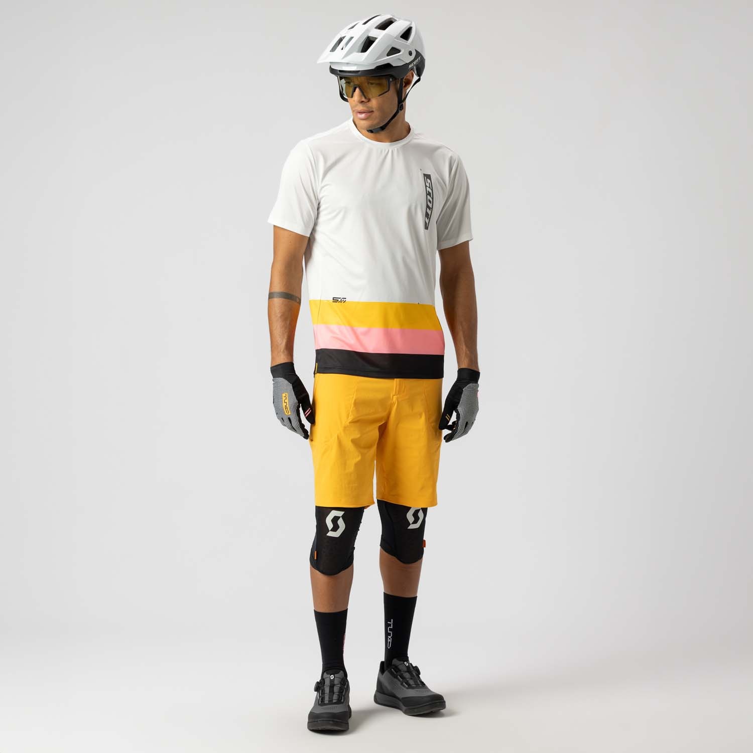 Bermuda de ciclismo de hombre TUNED SL Scott - Naranja Naranja-3