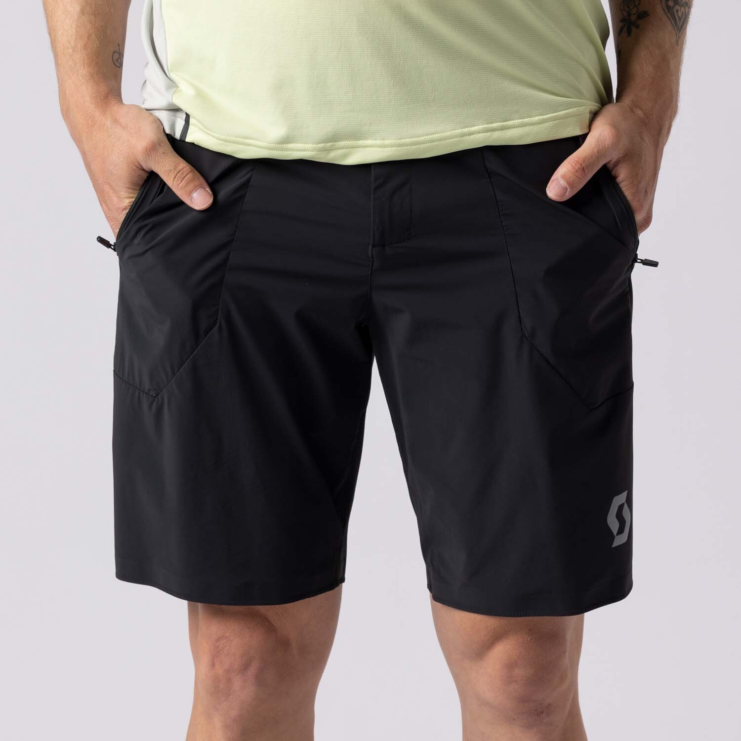 Bermuda de ciclismo de hombre VERTIC PRO SL Scott - Negro Negro-2