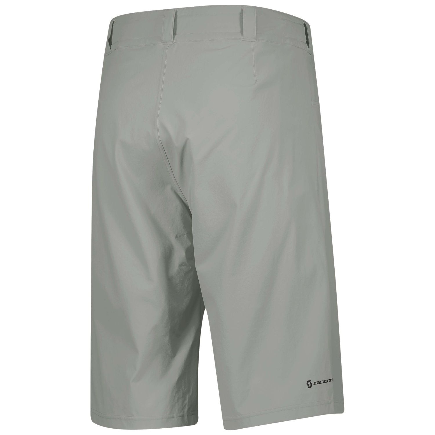 Culotte de ciclismo de hombre TRAIL FLOW con badana Scott - Gris claro Gris claro-2