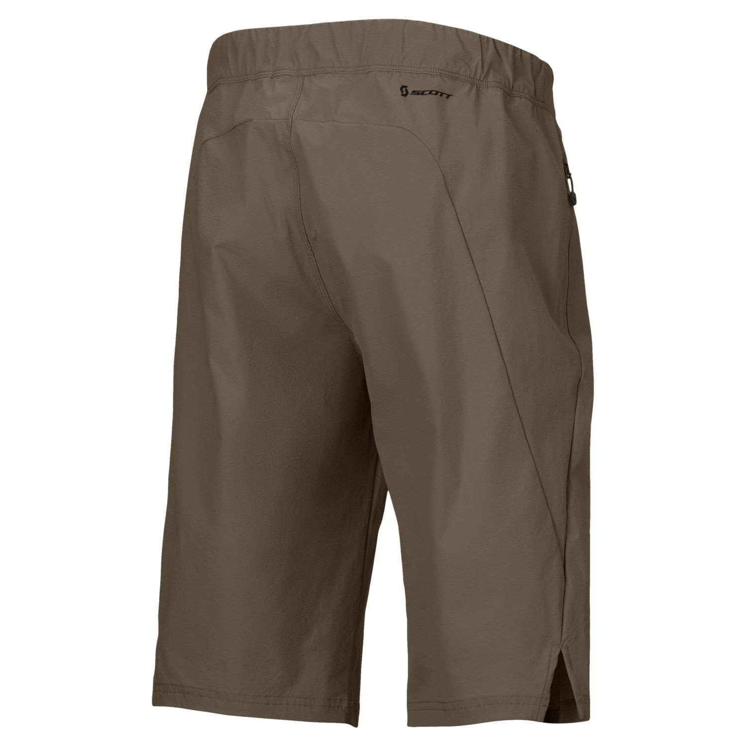Culotte de ciclismo de hombre TRAIL VERTIC con badana Scott - Marrón Marrón-2