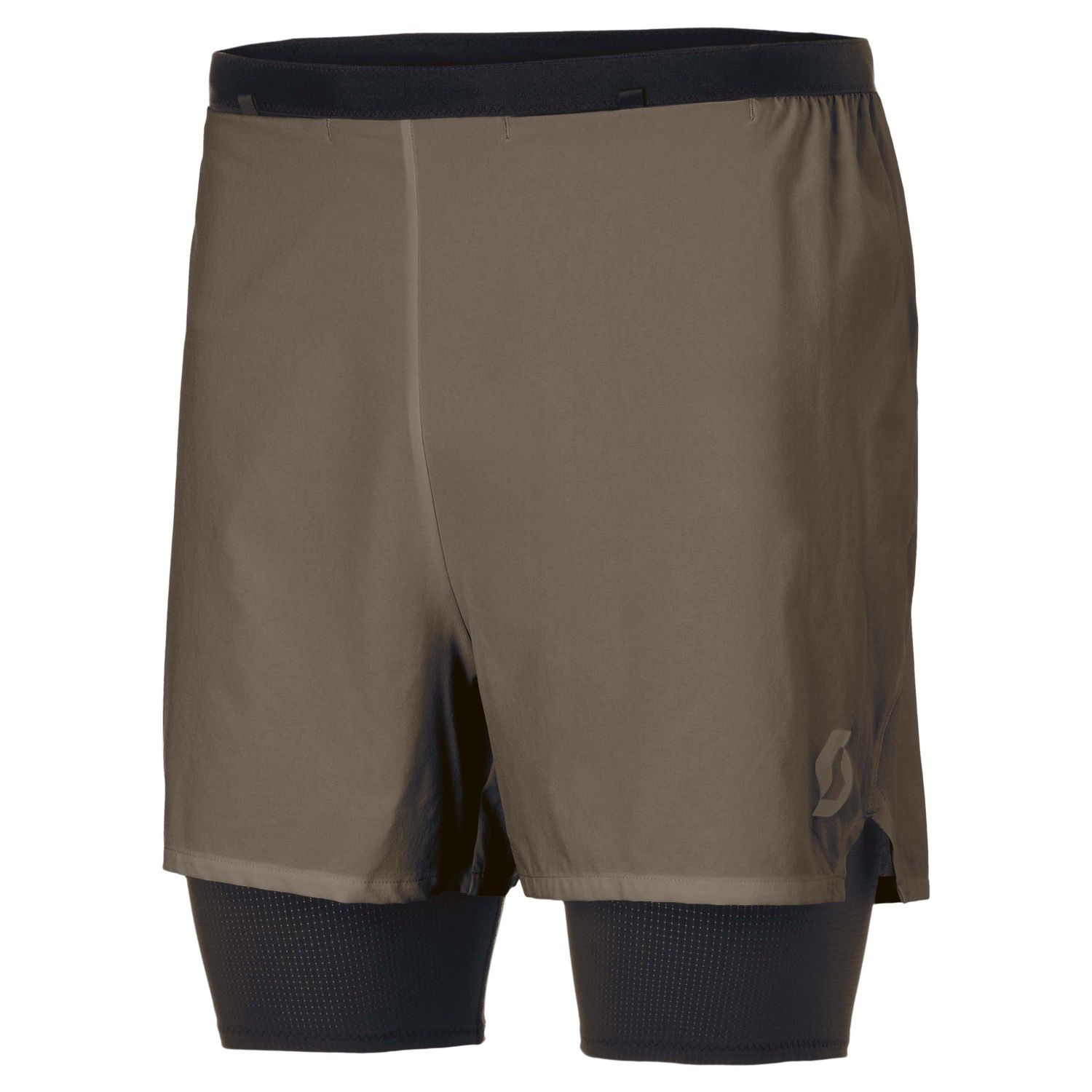 Short de trail running de hombre HYBRID ENDURANCE TECH Scott - Marrón Marrón-1