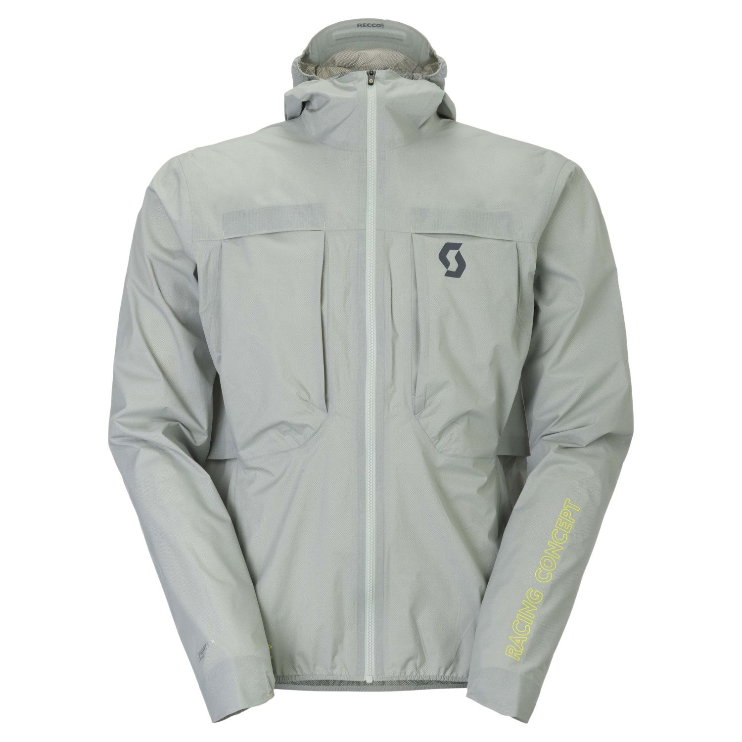 Imagen 0 de Chaqueta impermeable de running de hombre ENDURANCE SL WP Scott Gris claro