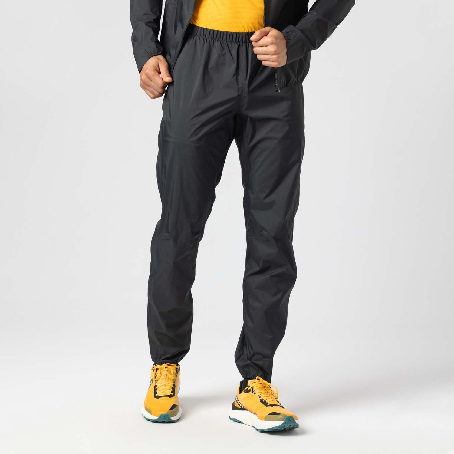Pantalón impermeable de hombre ENDURANCE SL WP Scott - Negro Negro-3
