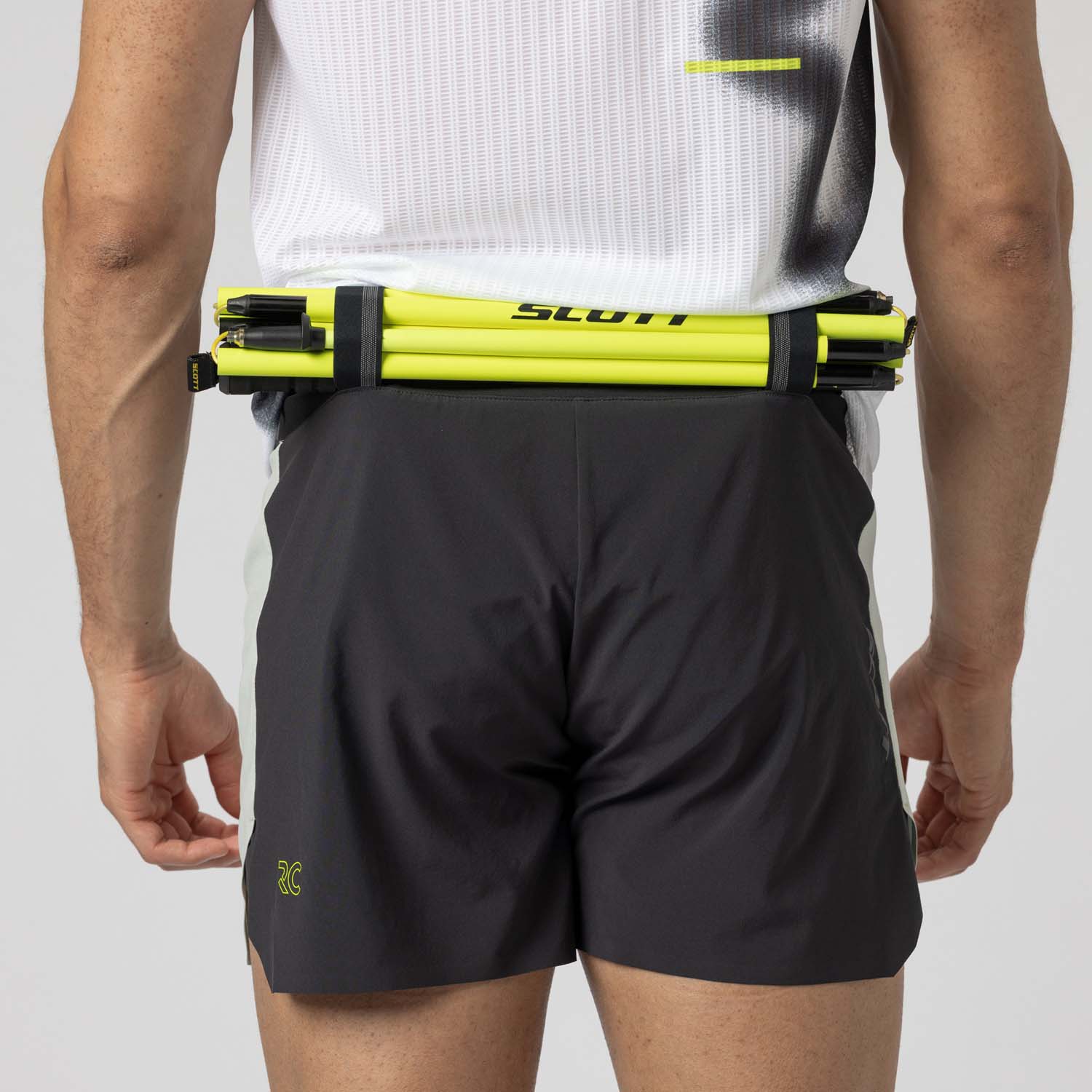 Imagen 5 de Short de trail running de hombre RC RUN Scott - Gris claro Gris claro