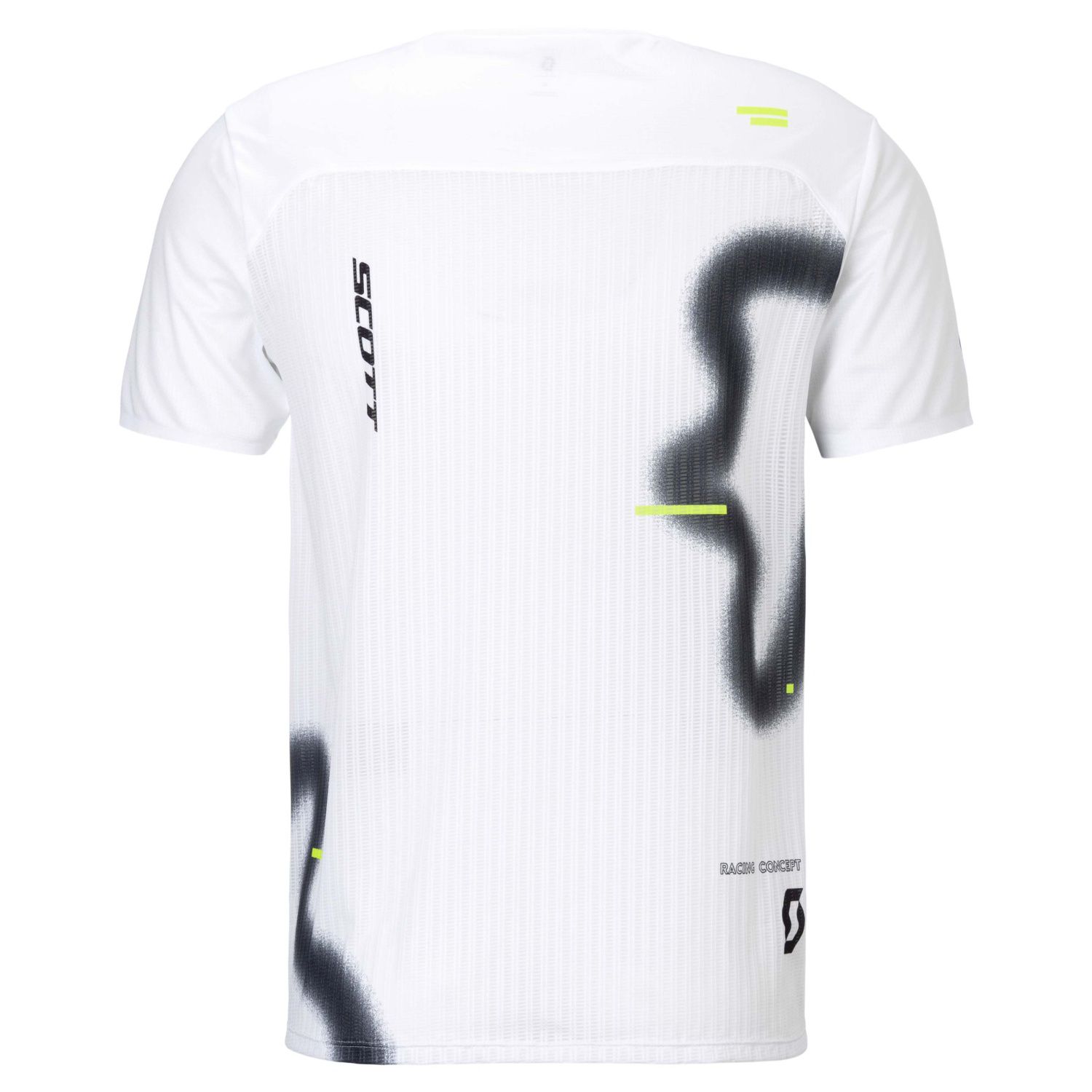 Camiseta de trail running de hombre RC RUN SS Scott - Blanco Blanco-2