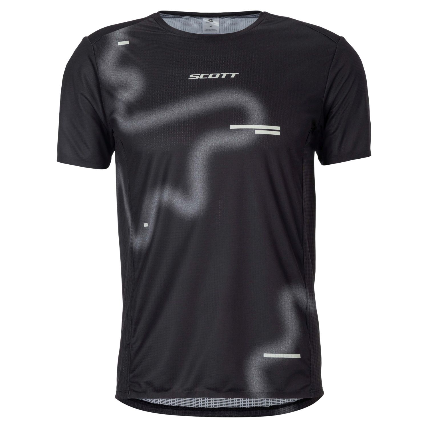 Camiseta de trail running de hombre RC RUN SS Scott - Negro Negro-1