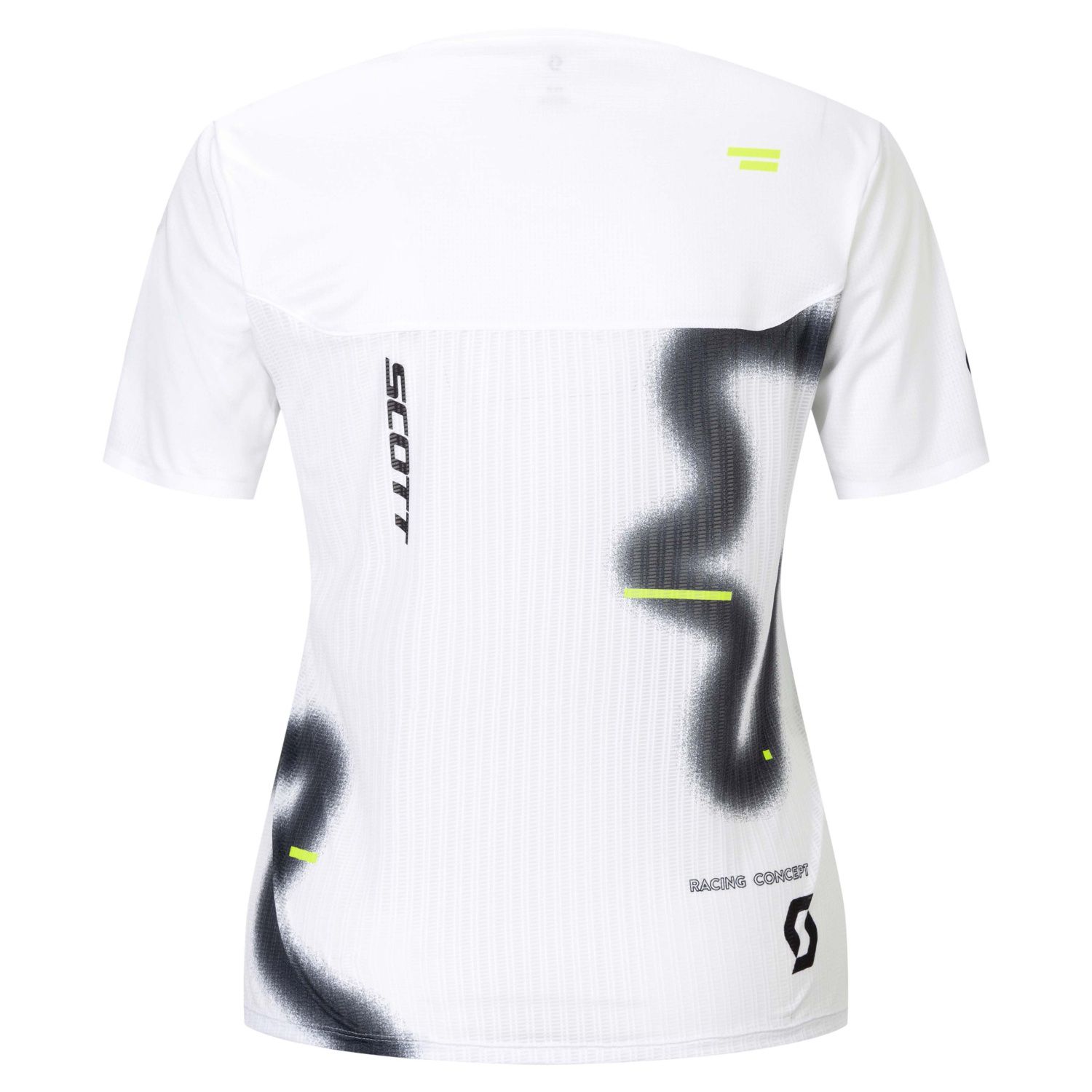 Camiseta de trail running de mujer RC RUN SS Scott - Blanco Blanco-2