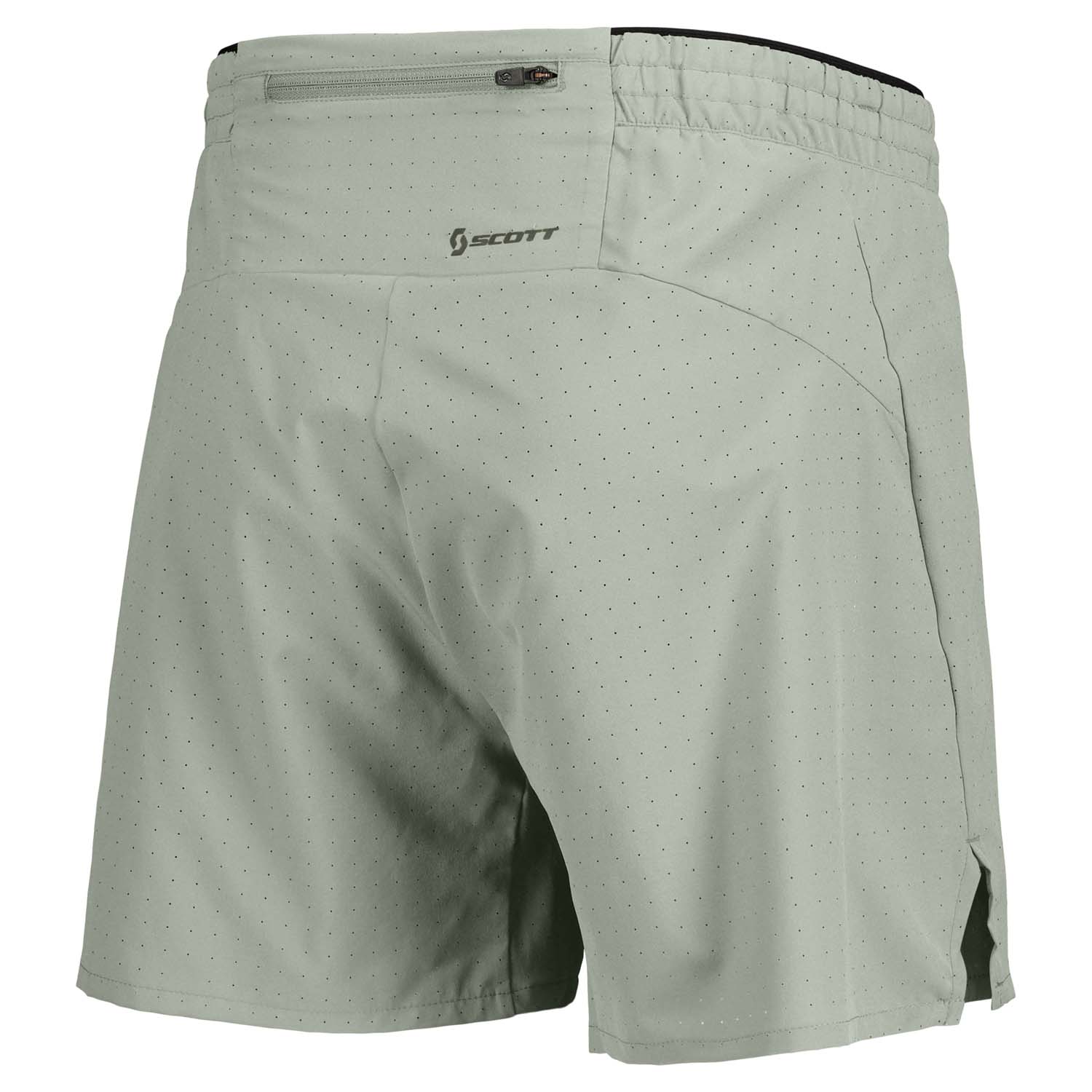 Imagen 2 de Short de trail running de hombre ENDURANCE VENTED Scott - Gris claro Gris claro