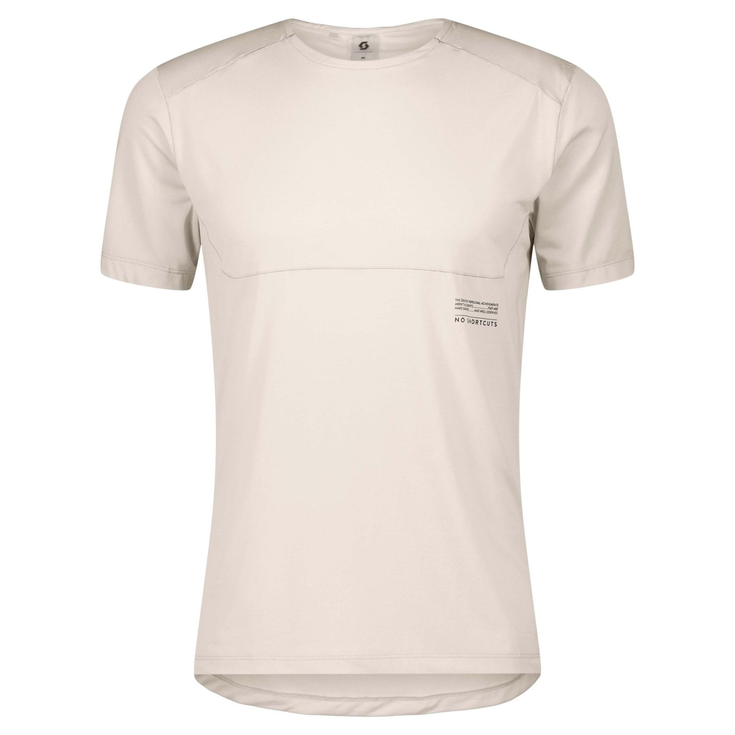 Camiseta de running de hombre ENDURANCE TECH SS Scott - Blanco roto Blanco roto-1