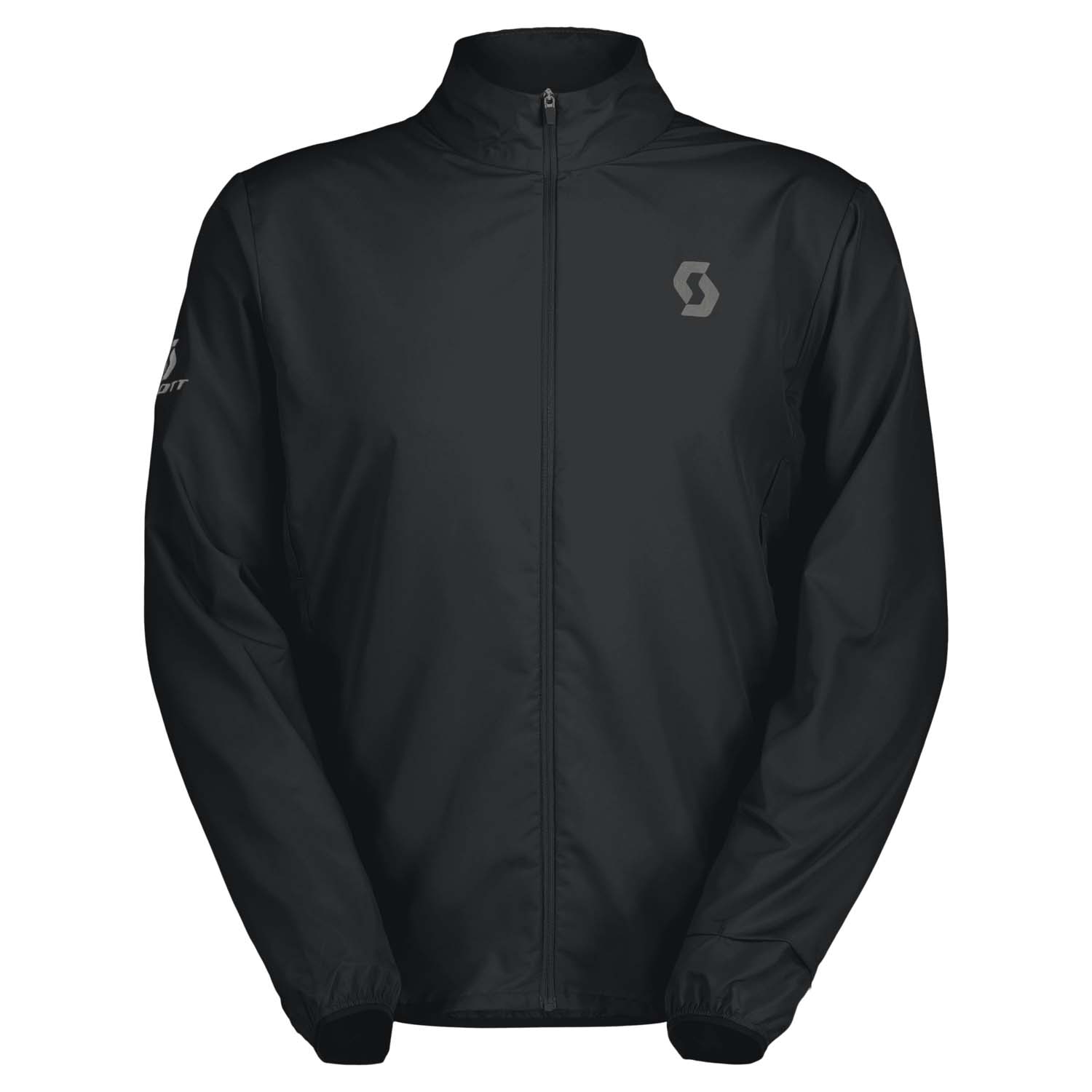 Chaqueta cortavientos de running de hombre ENDURANCE TECH WB Scott - Negro Negro-1