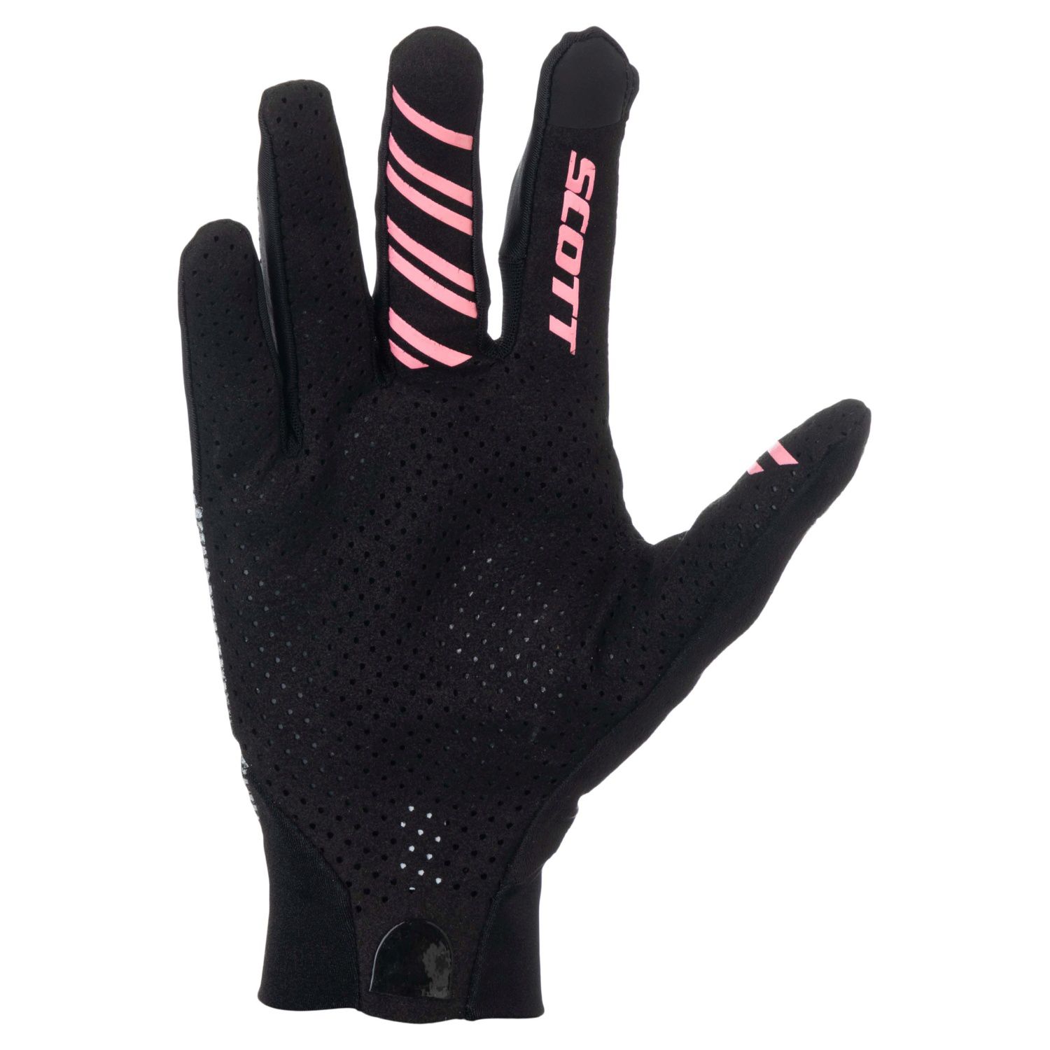 Guante de ciclismo unisex TRACTION LF Scott - Negro / Blanco Negro / Blanco-2