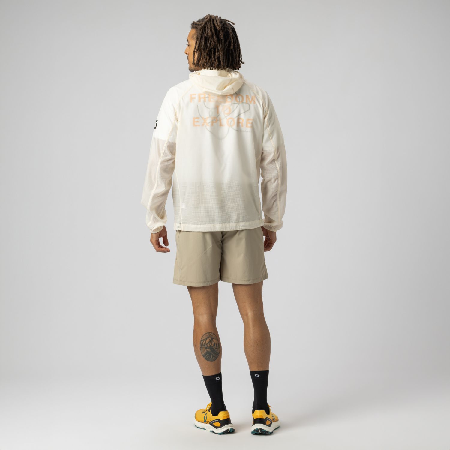 Chaqueta cortavientos de hombre EXPLORAIR ESE LT WB Scott - Blanco roto Blanco roto-4